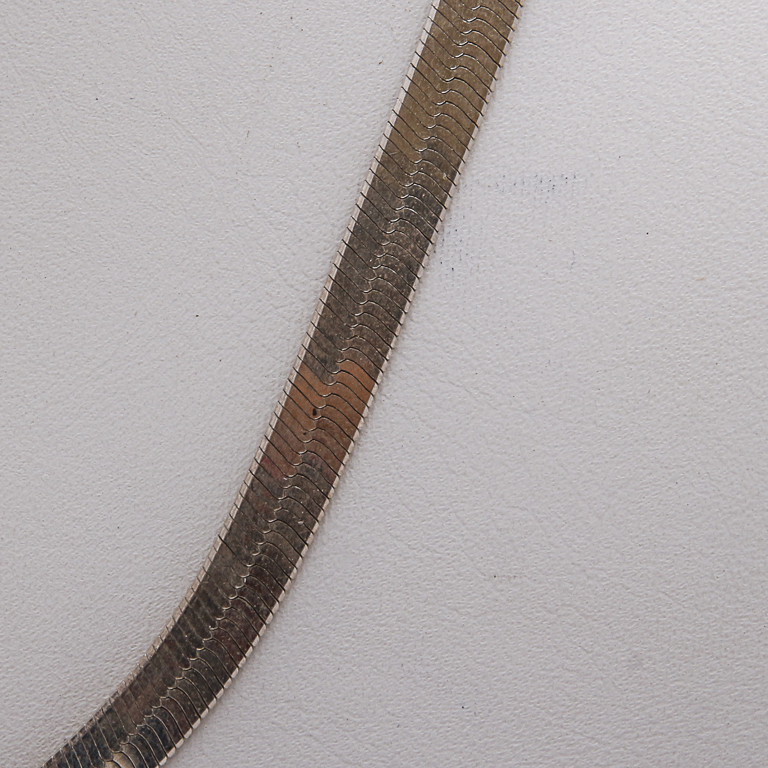 Herringbone and Dragon Sterling Silver Necklaces