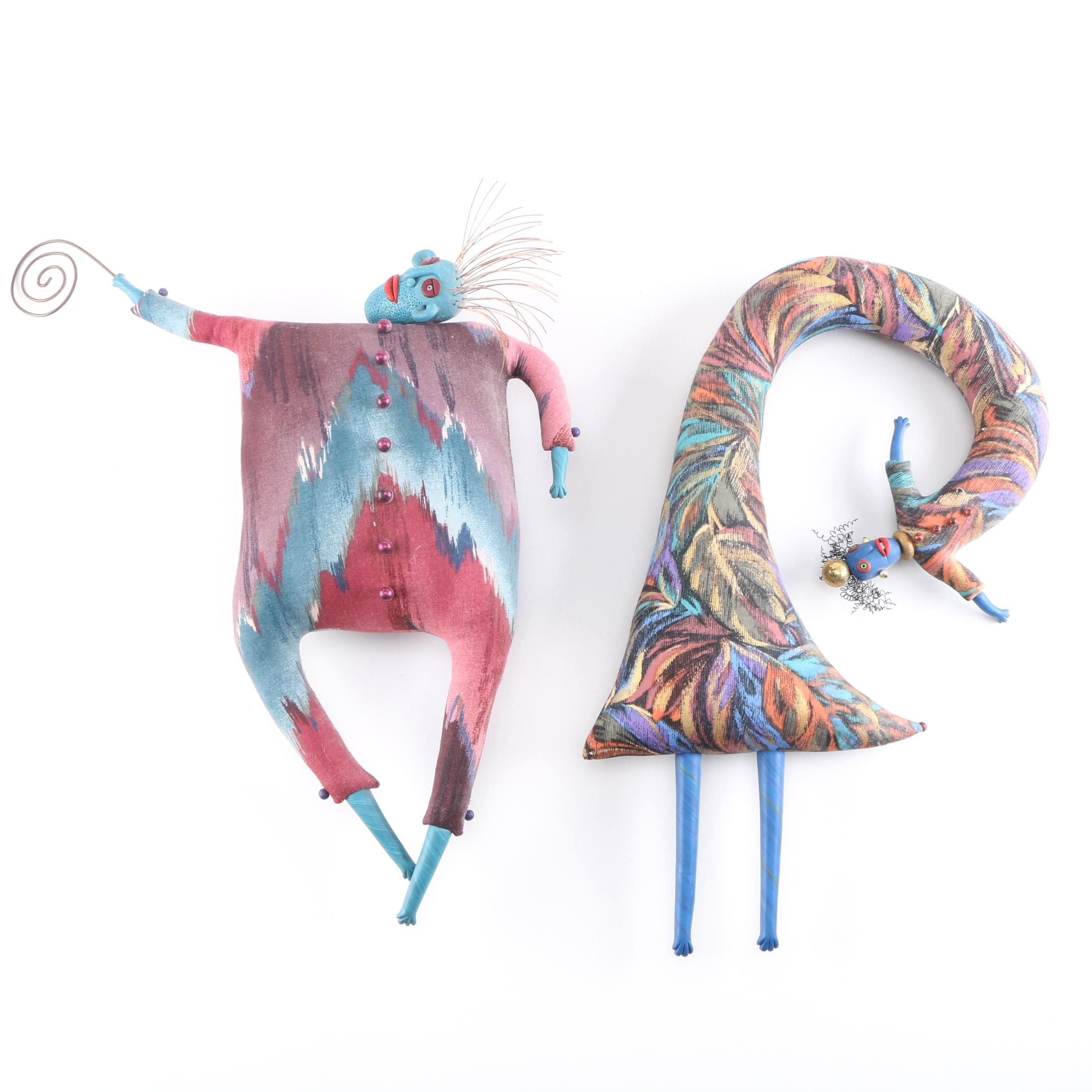 Colorful Modern Wall-Sculptures