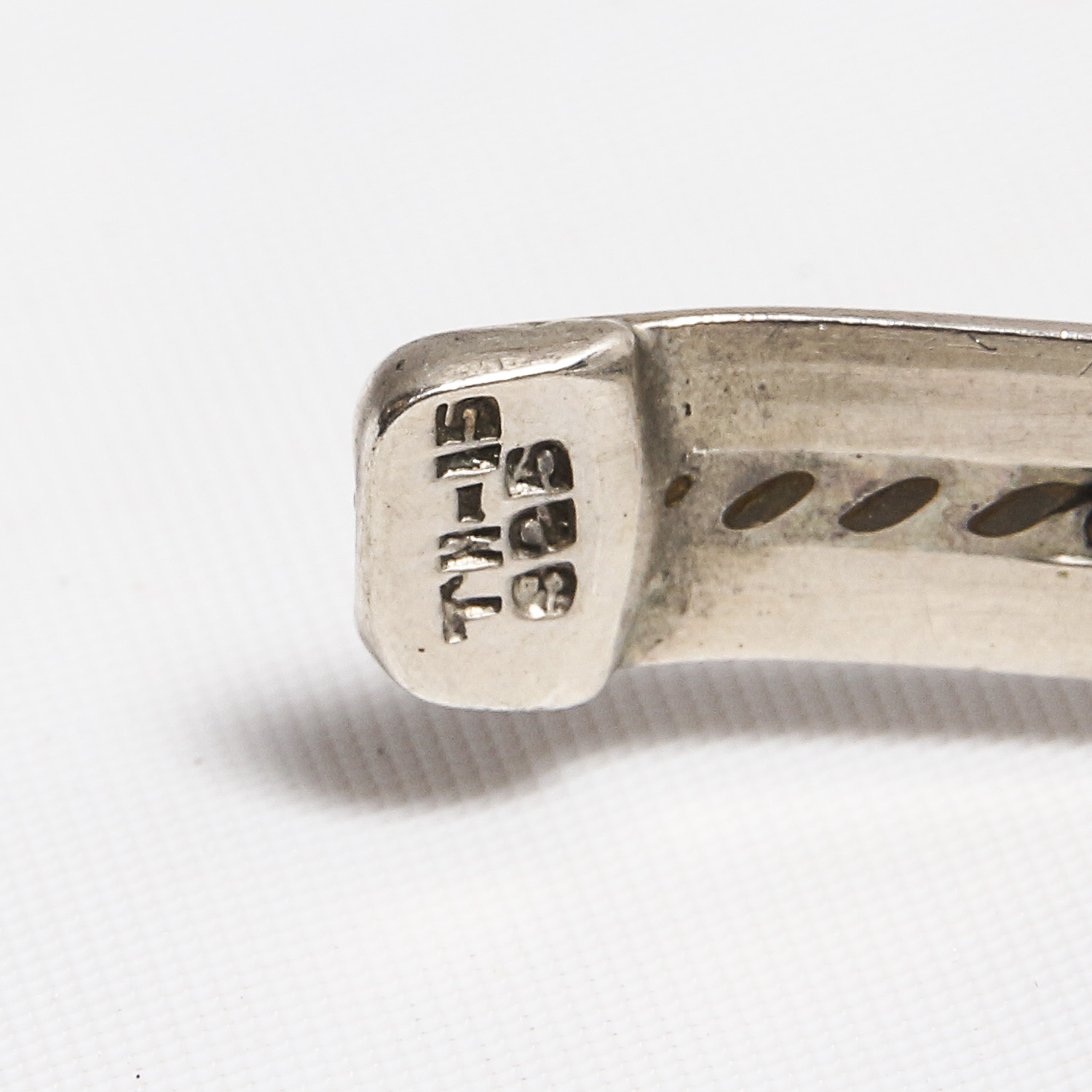 Pair of Vintage Sterling Silver Cuff Bracelets