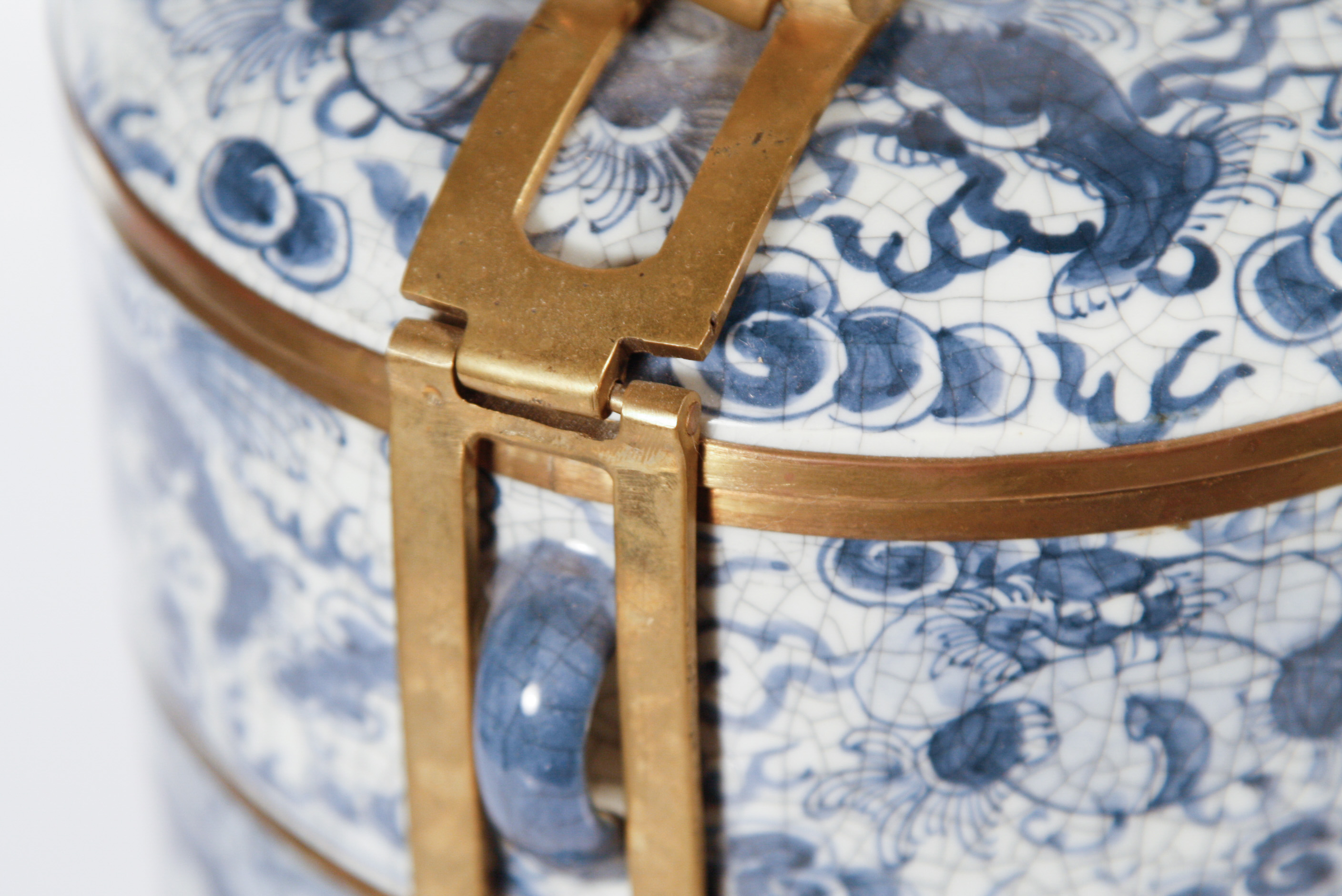 Chinese Porcelain Wedding Box