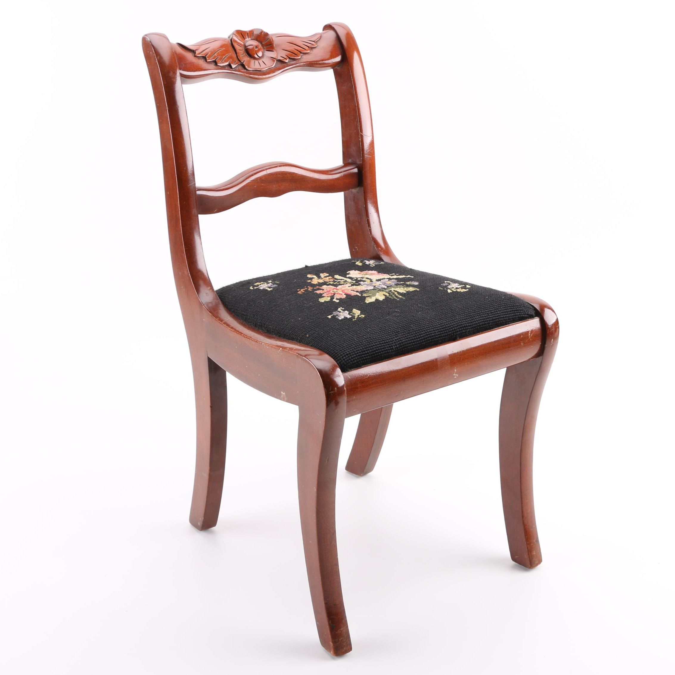 Needlepoint Side Chair