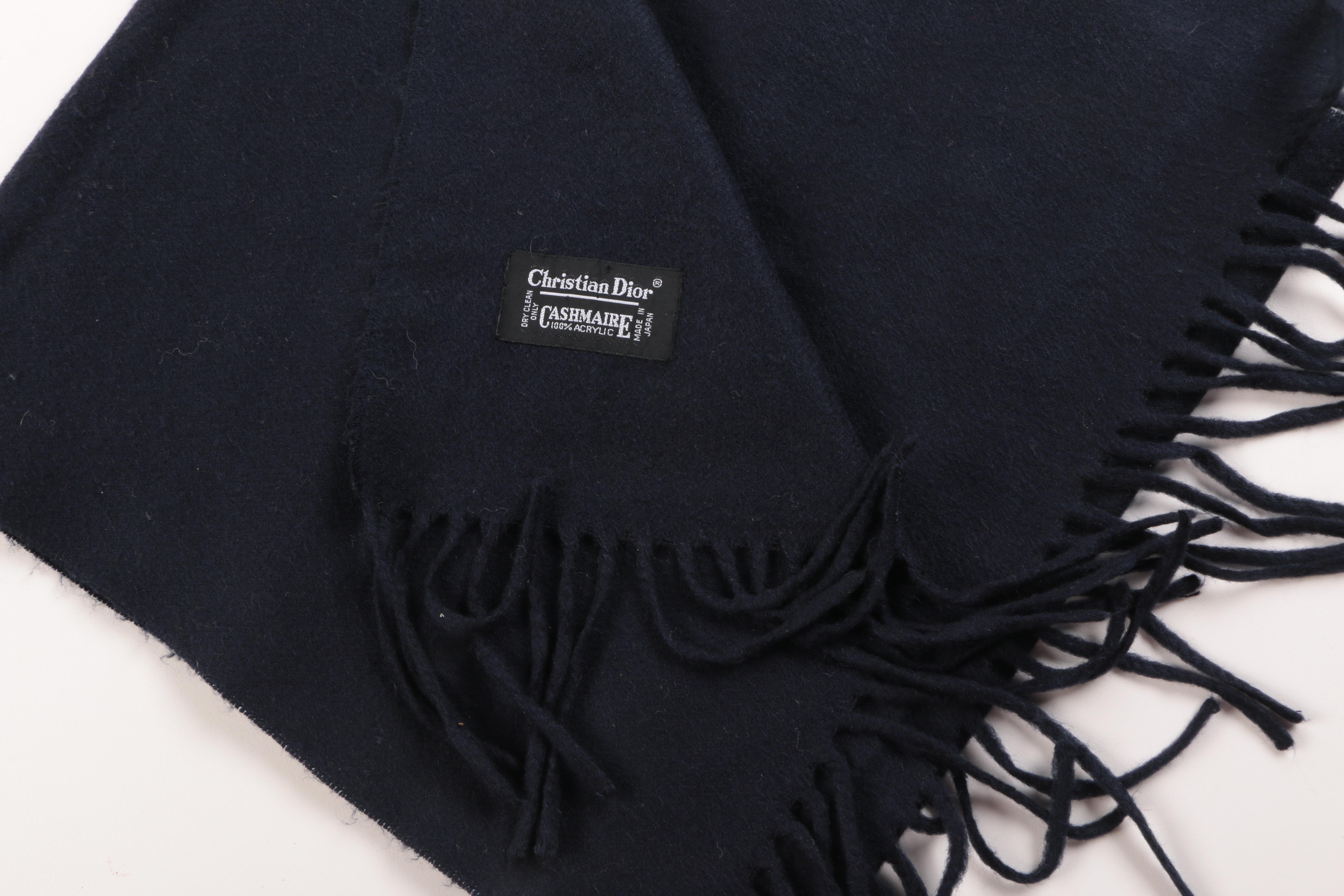 Christian Dior and Other Winter Scarves