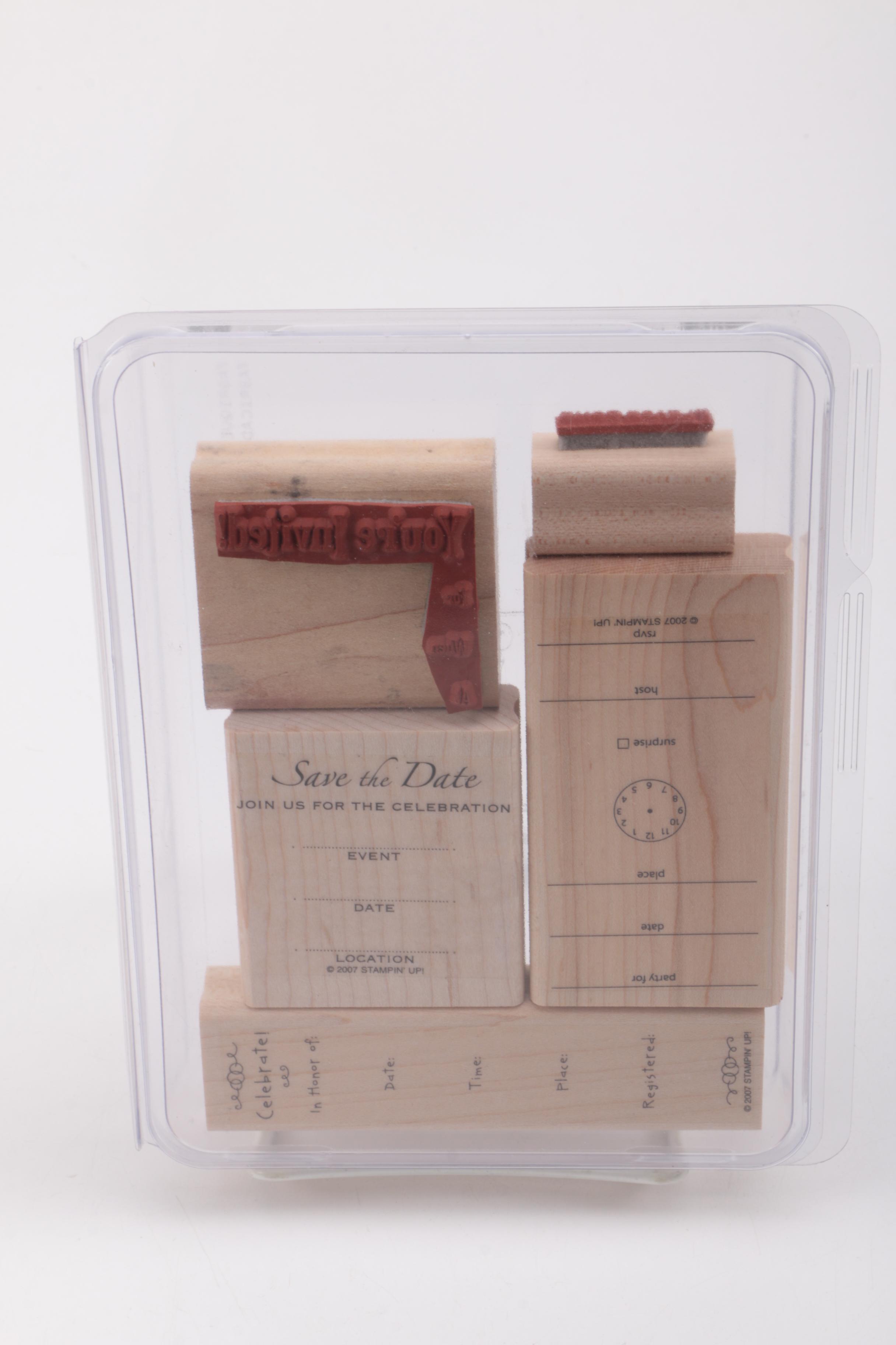 Rubber Stamp Sets Featuring Stampin' Up
