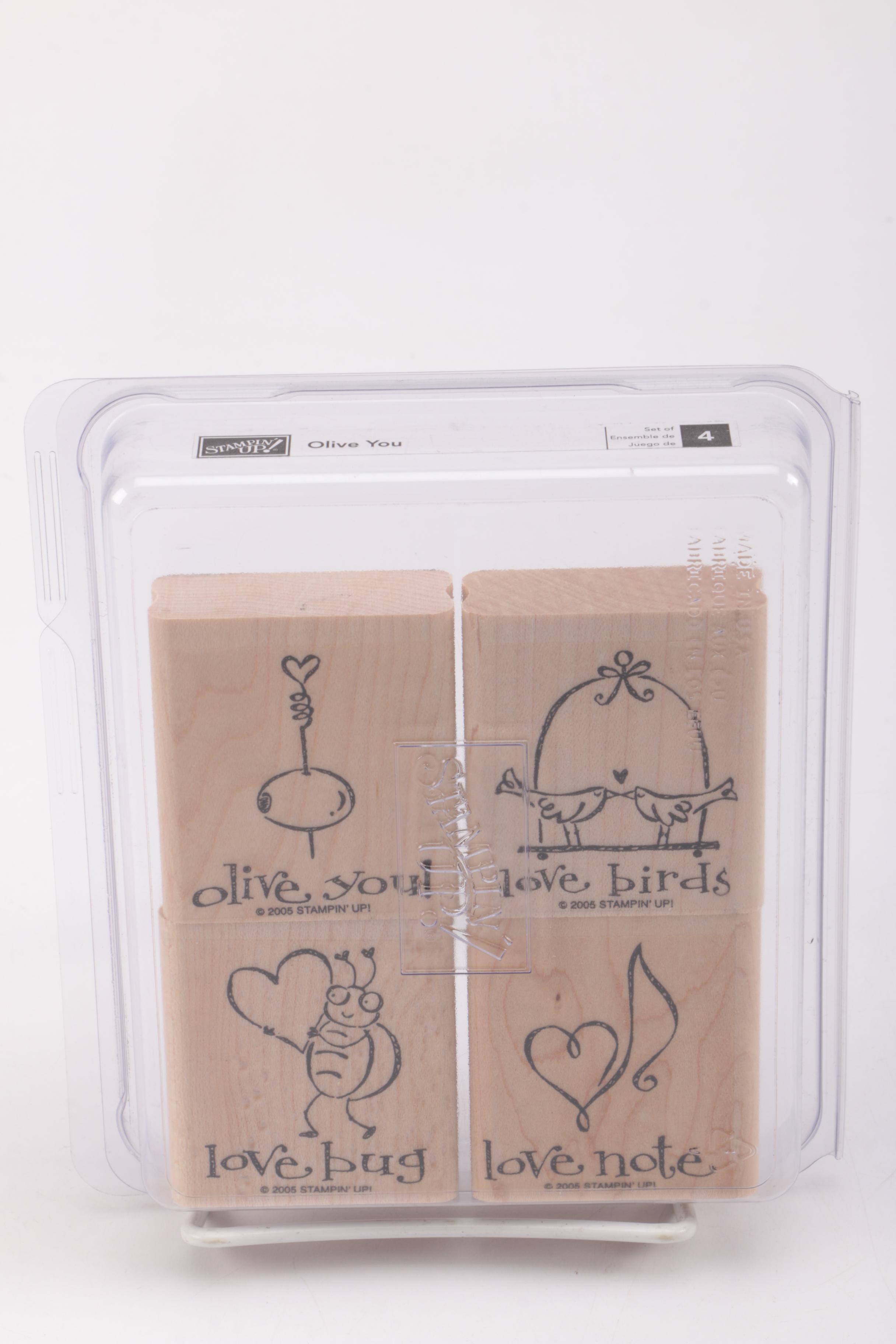 Rubber Stamp Sets Featuring Stampin' Up