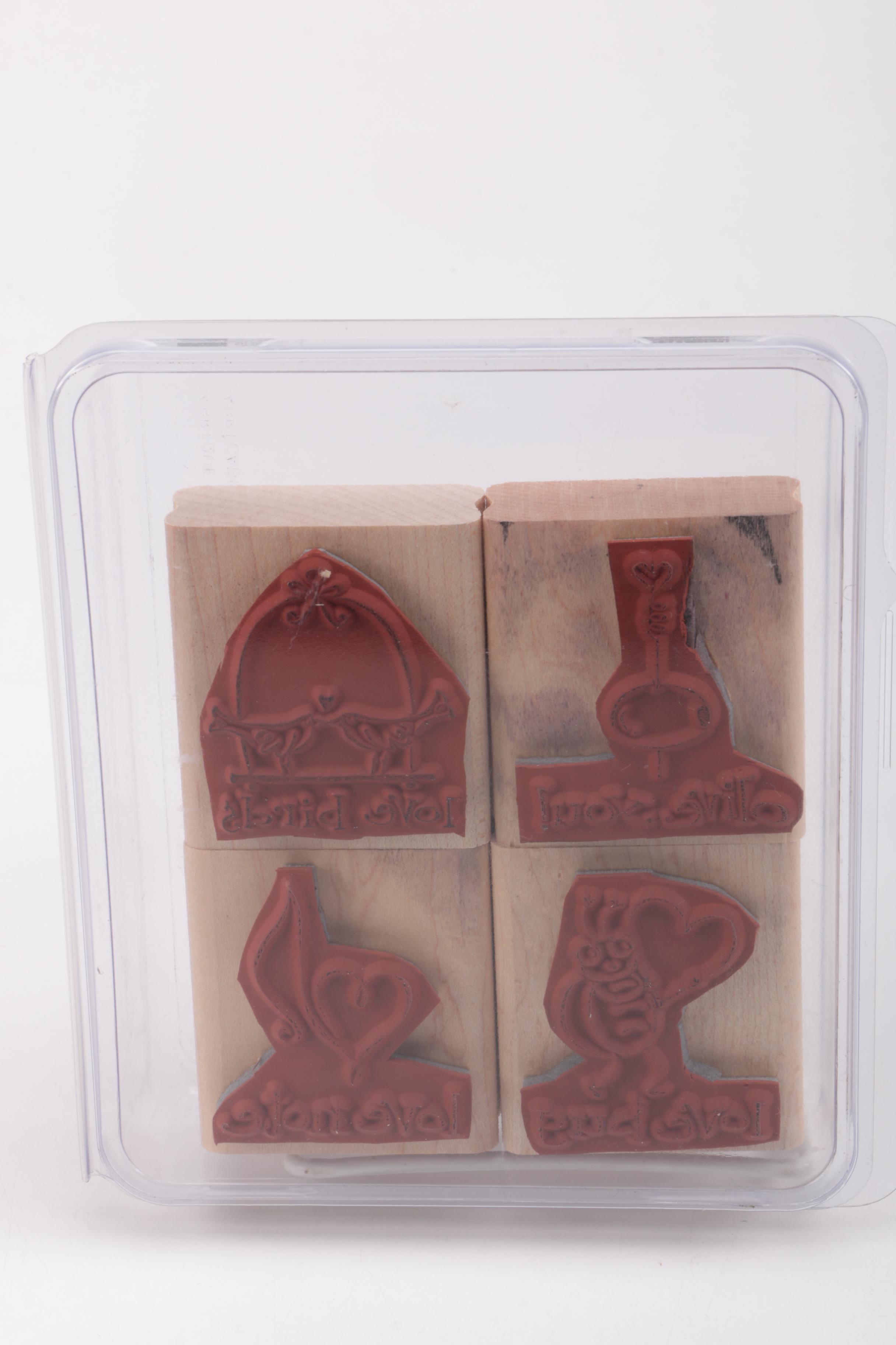Rubber Stamp Sets Featuring Stampin' Up