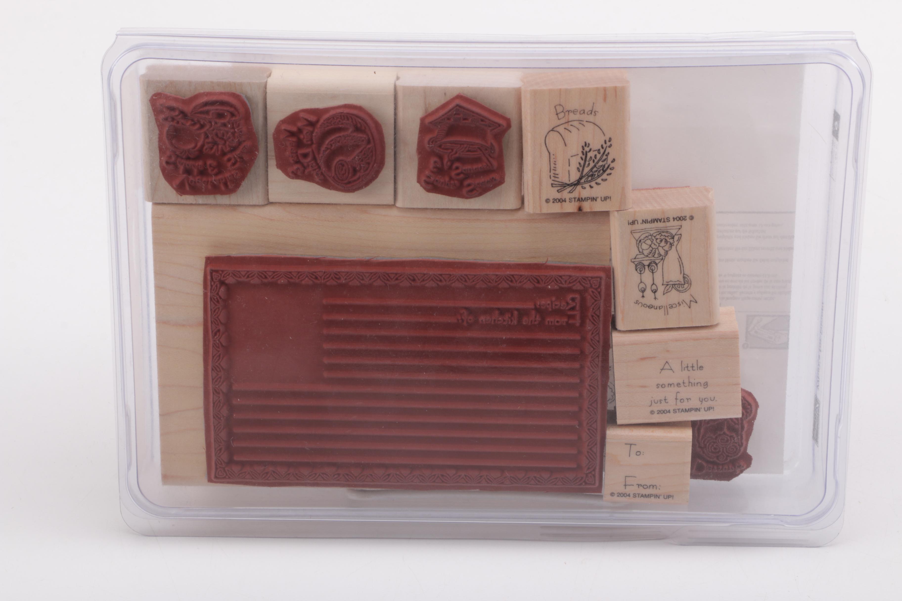 Rubber Stamp Sets Featuring Stampin' Up