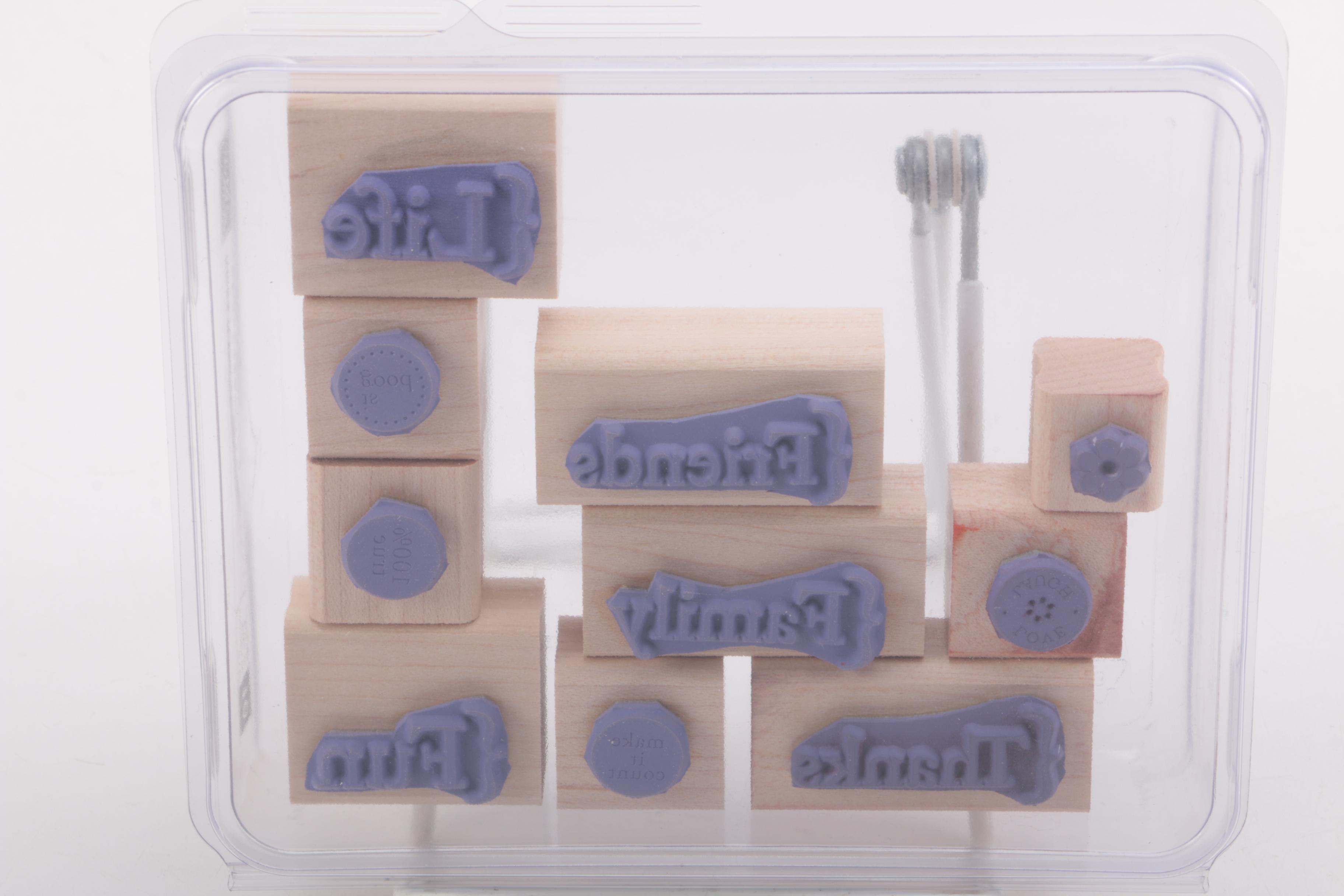 Rubber Stamp Sets Featuring Stampin' Up