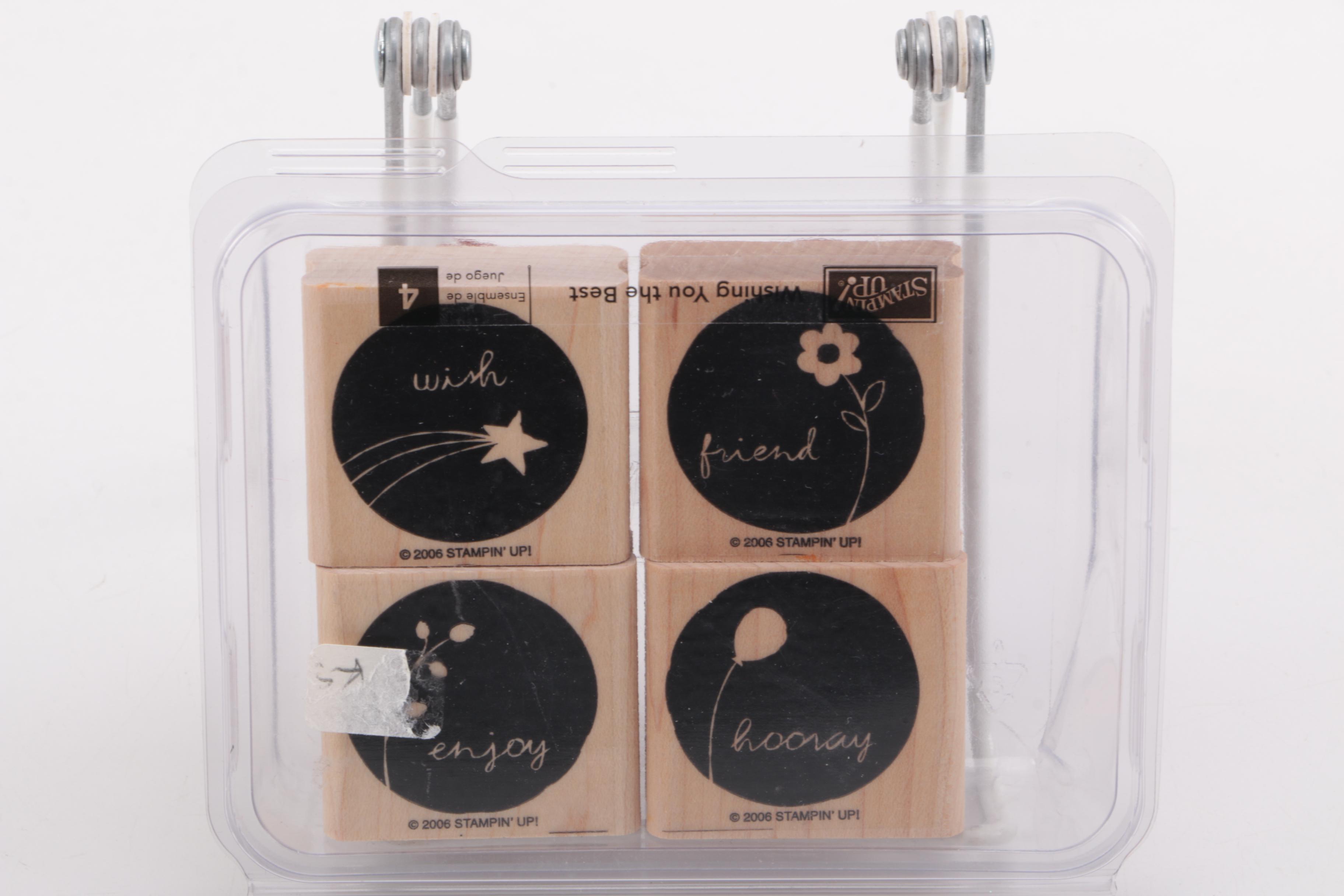 Rubber Stamp Sets Featuring Stampin' Up