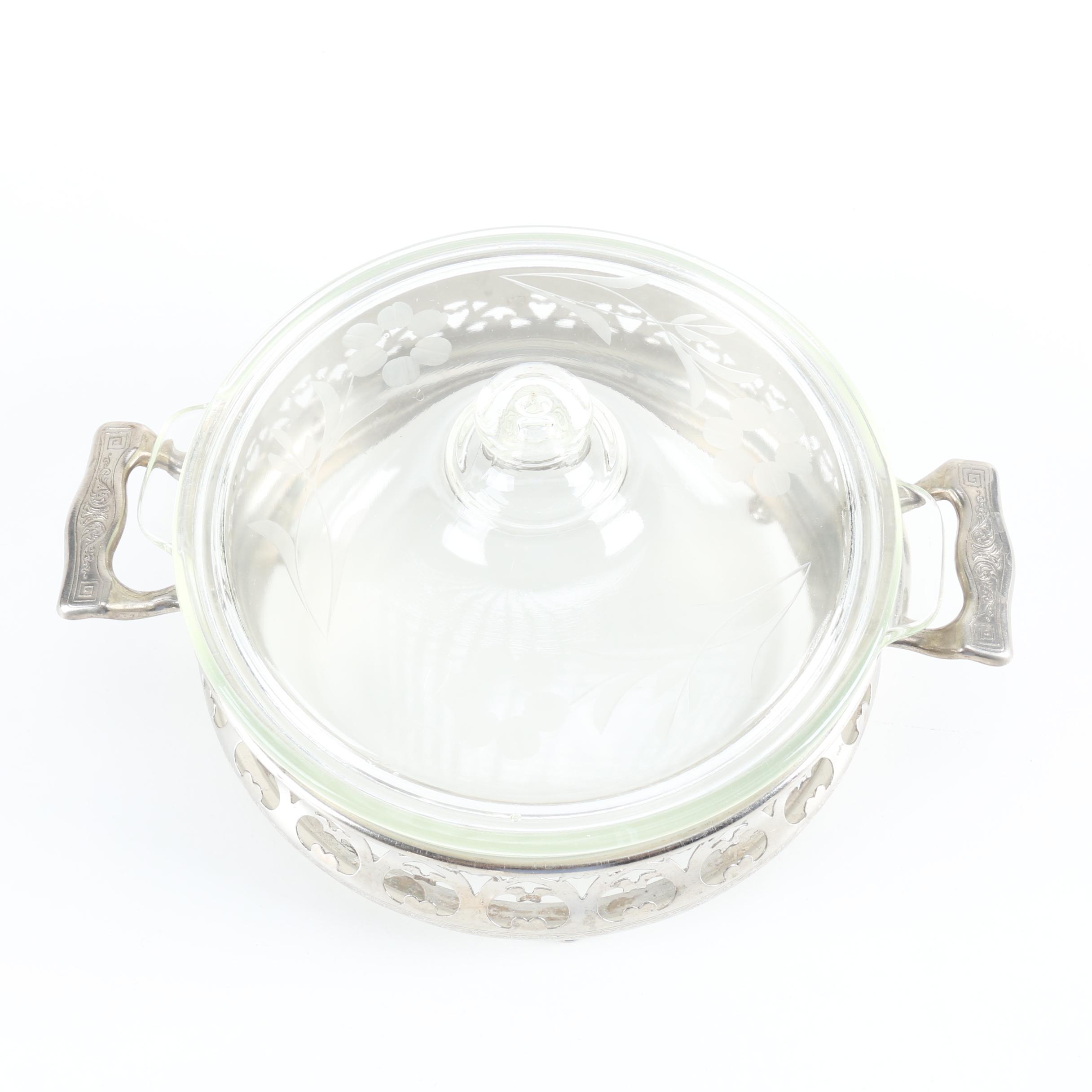Ornate Silver Plate Servingware Featuring Oneida