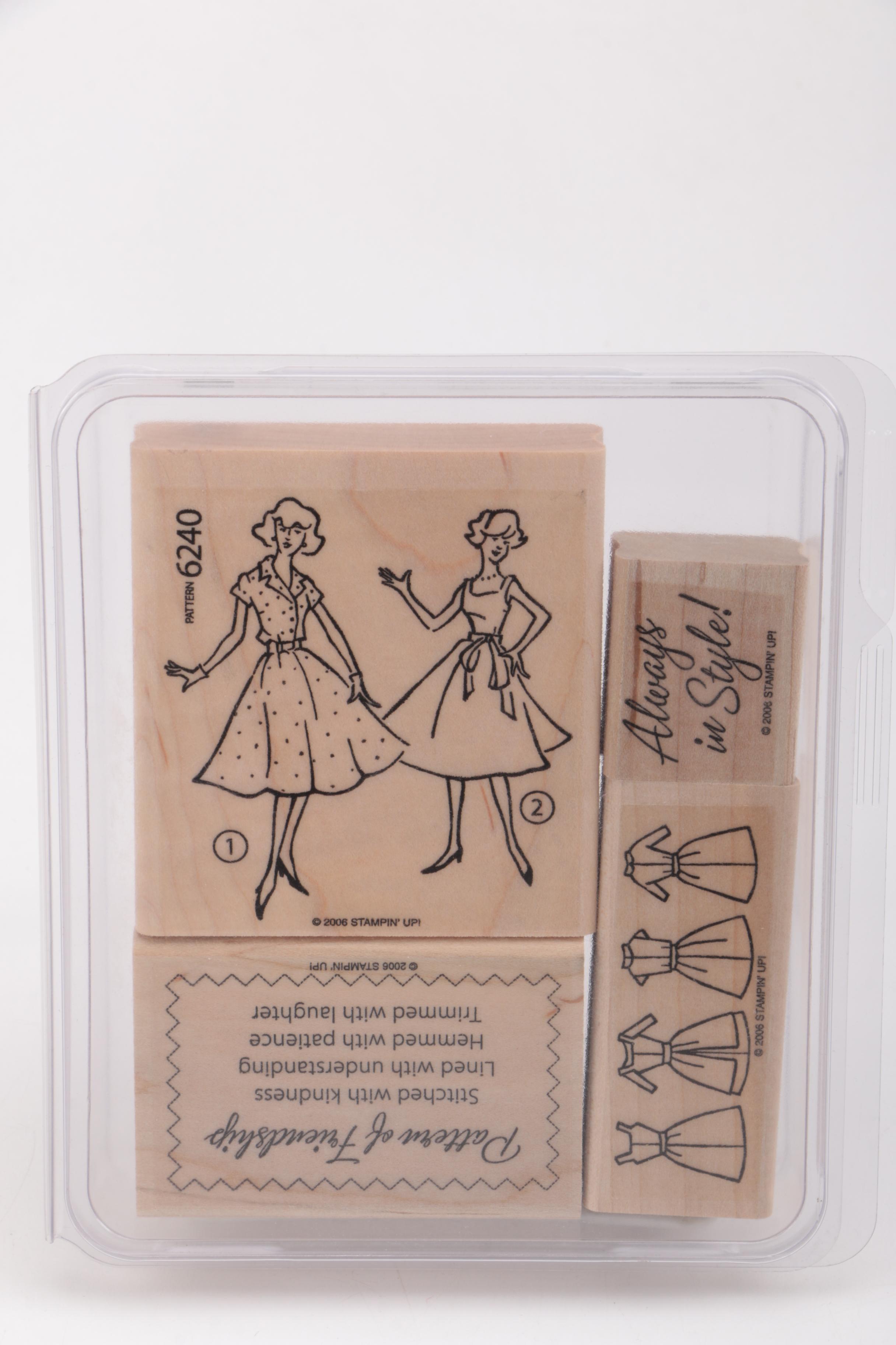 Rubber Stamp Sets Featuring Stampin' Up