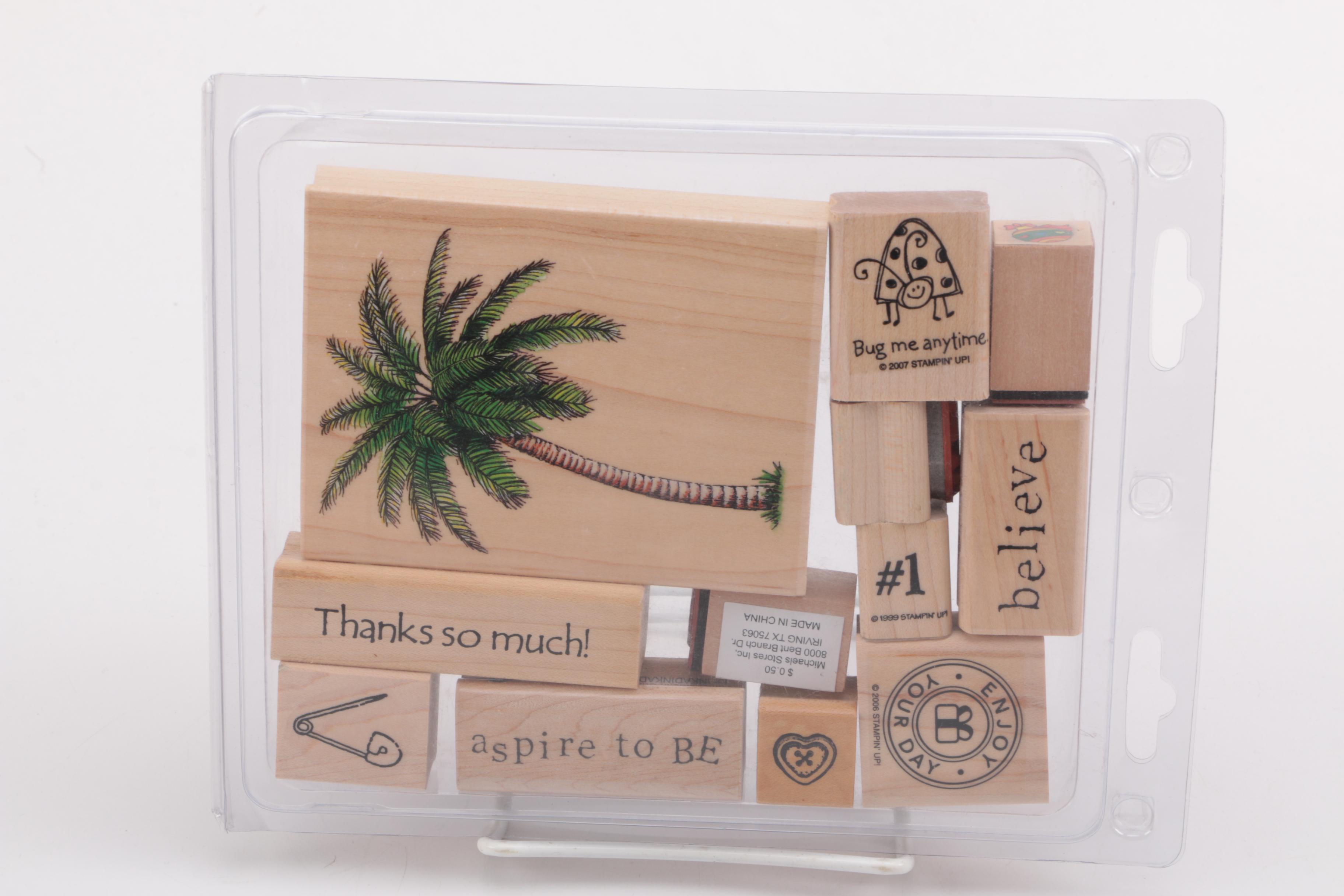 Rubber Stamp Sets Featuring Stampin' Up
