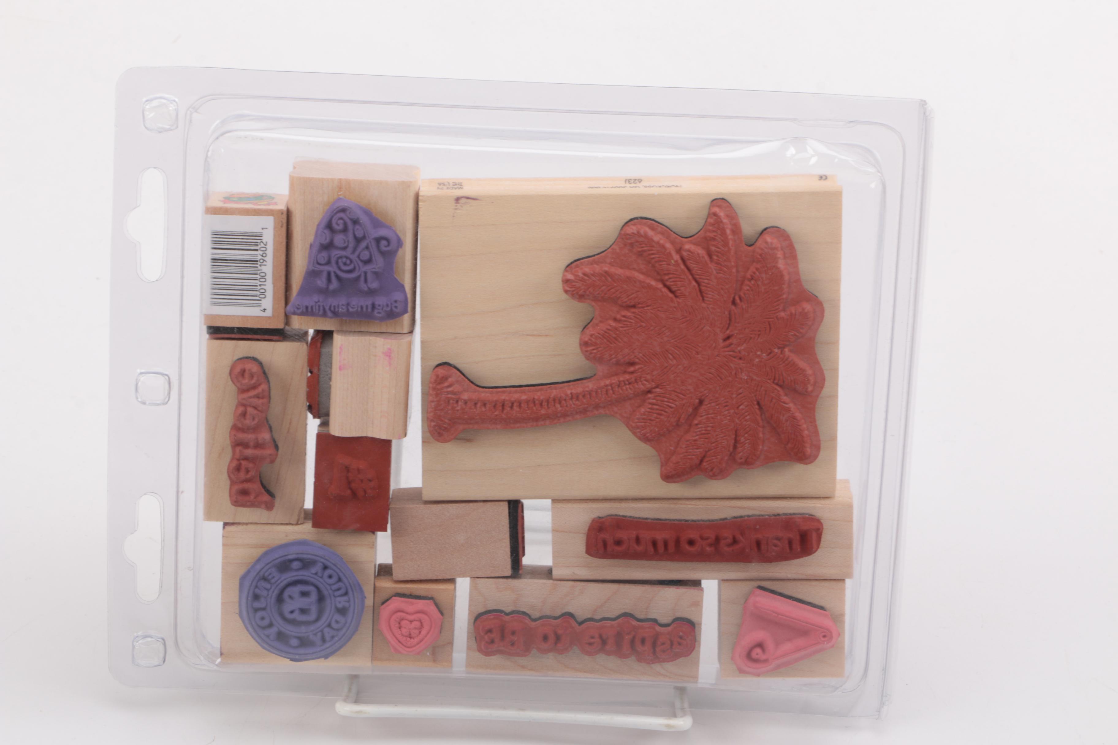 Rubber Stamp Sets Featuring Stampin' Up