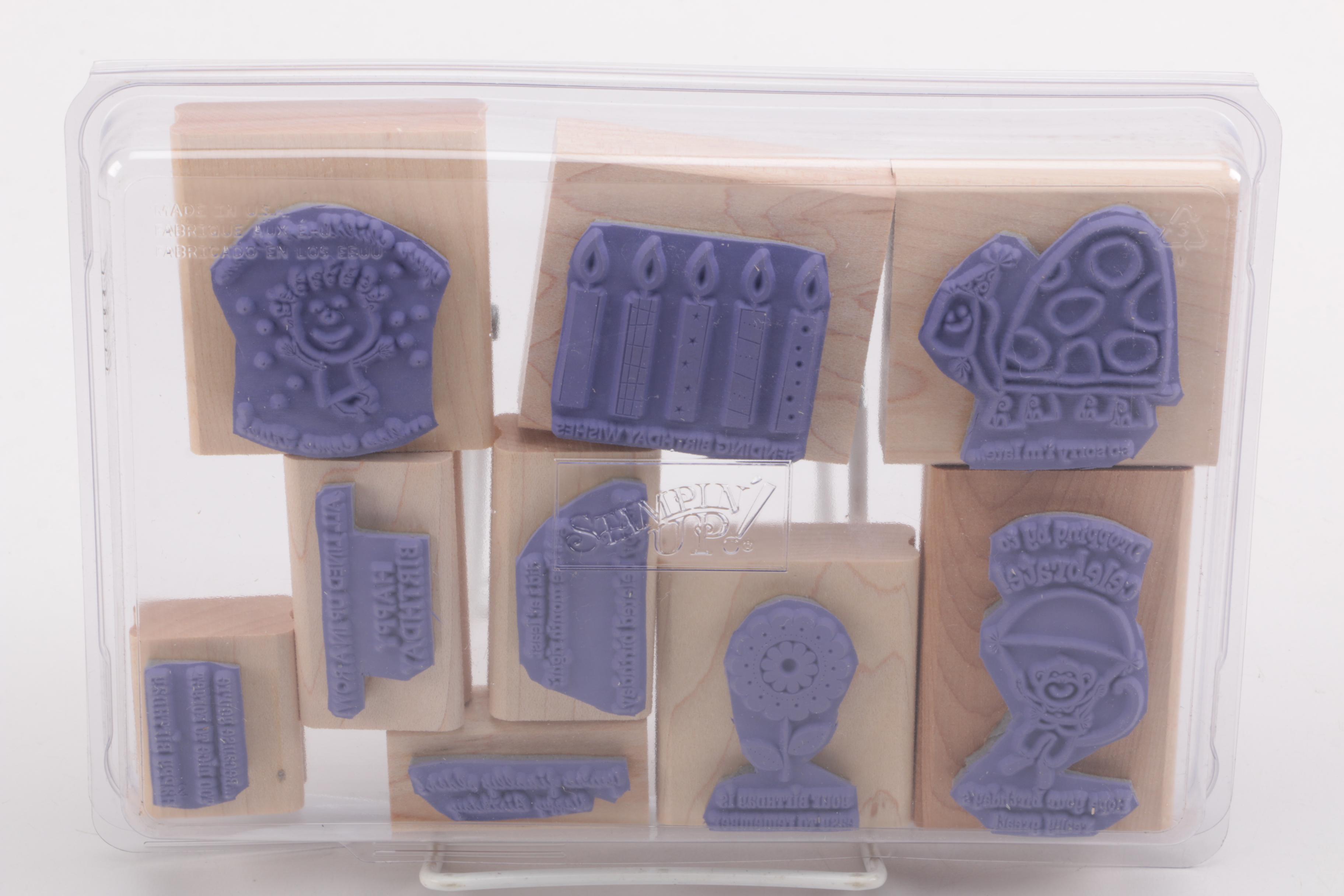 Rubber Stamp Sets Featuring Stampin' Up