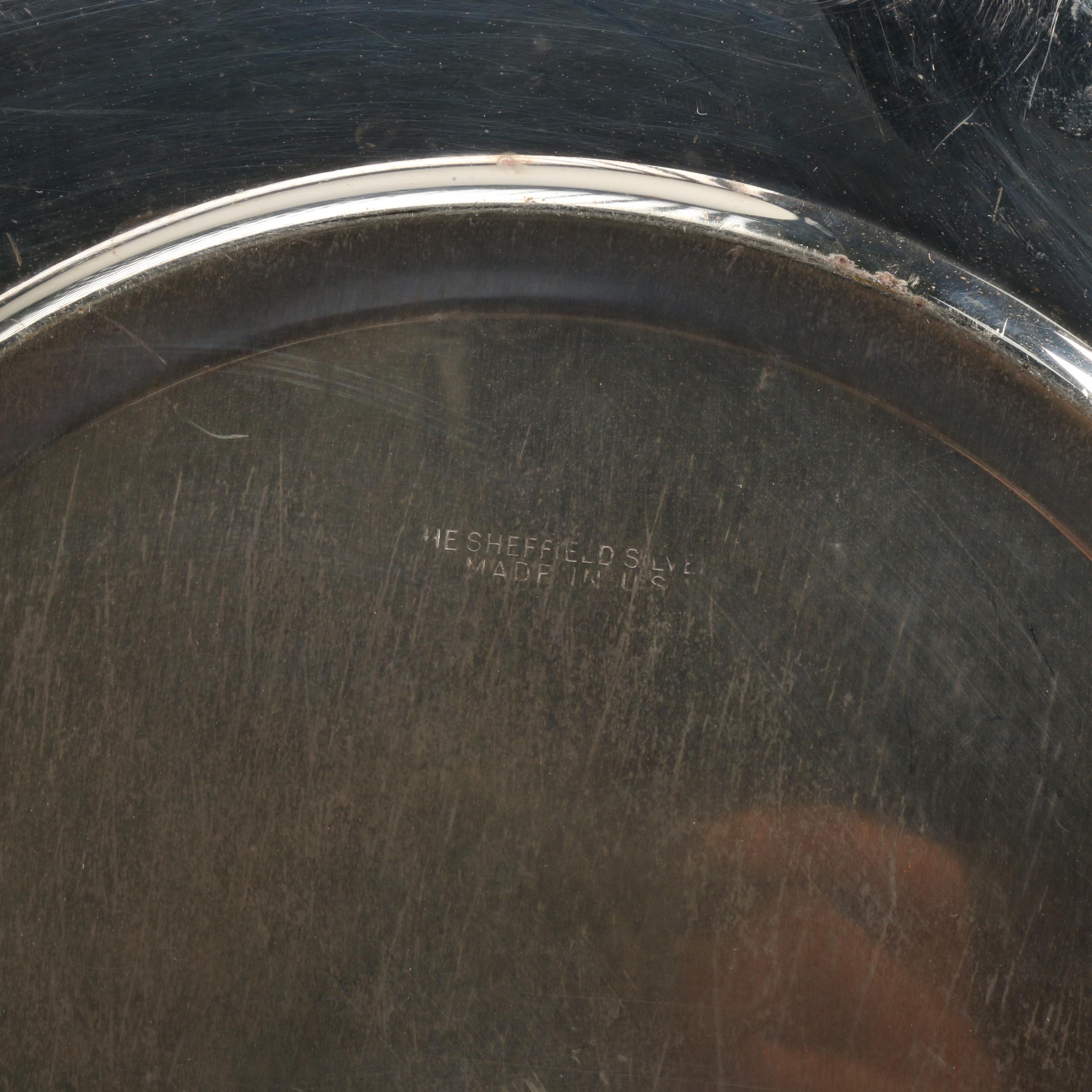 Ornate Silver Plate Servingware Featuring Oneida