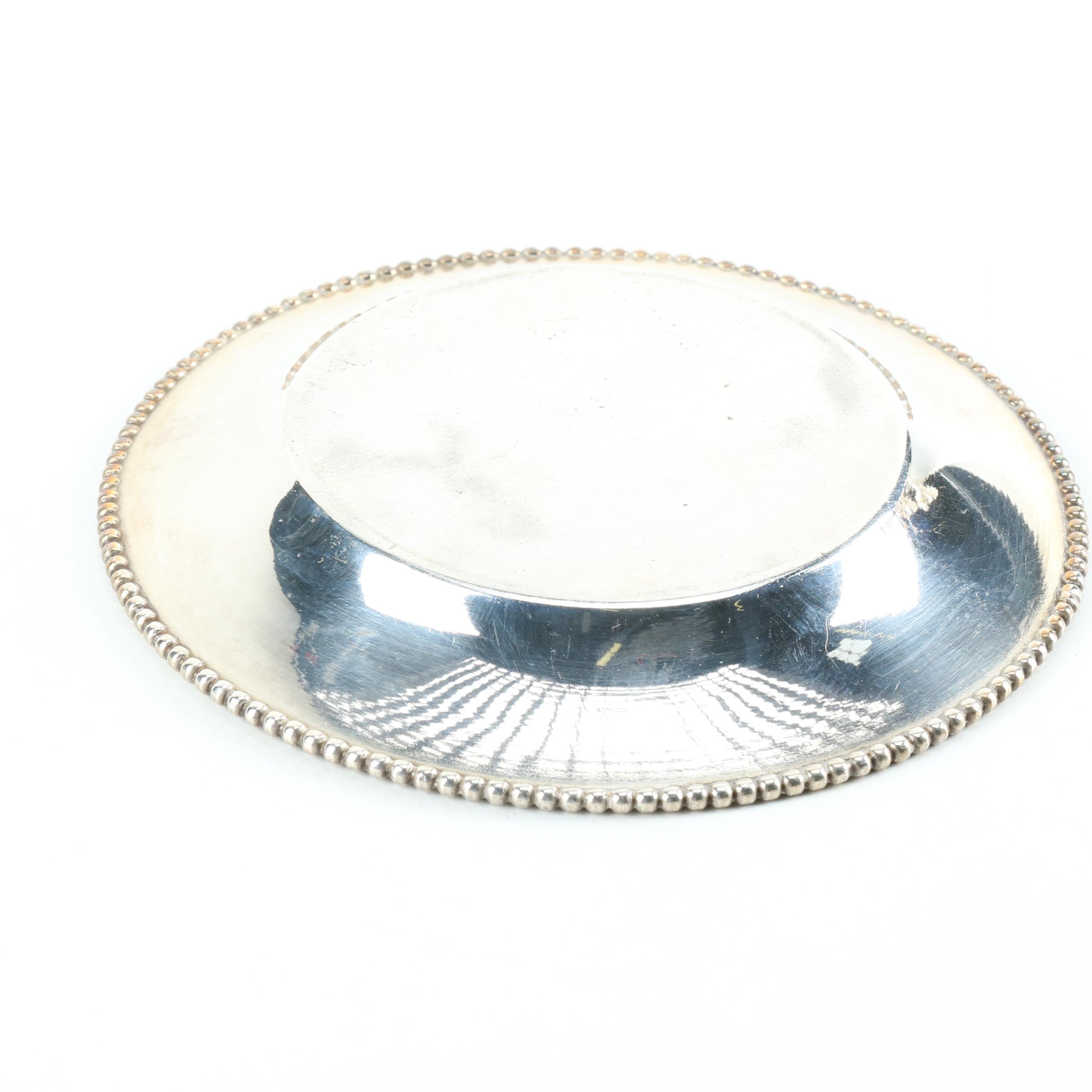 Ornate Silver Plate Servingware Featuring Oneida