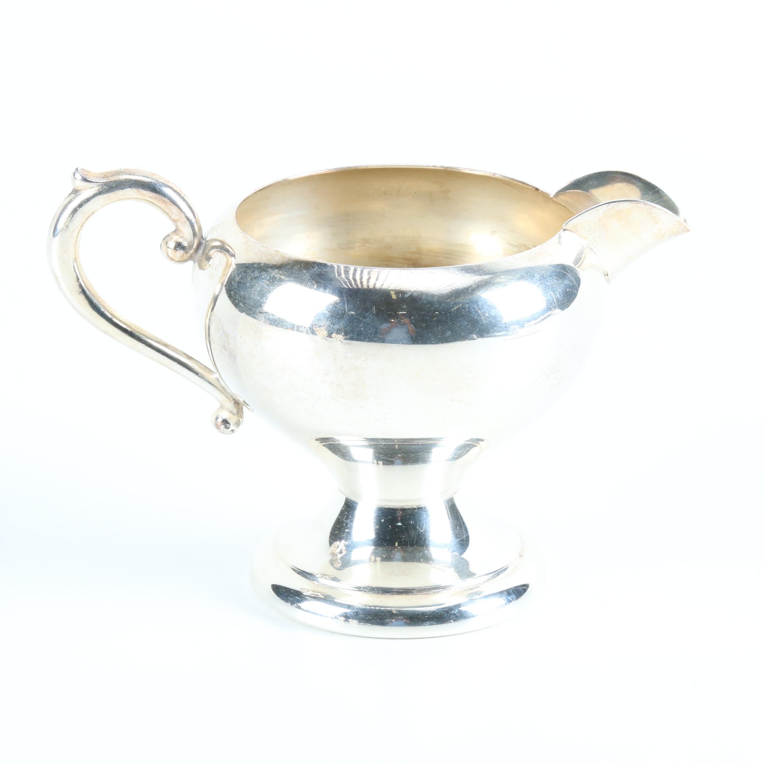 Ornate Silver Plate Servingware Featuring Oneida