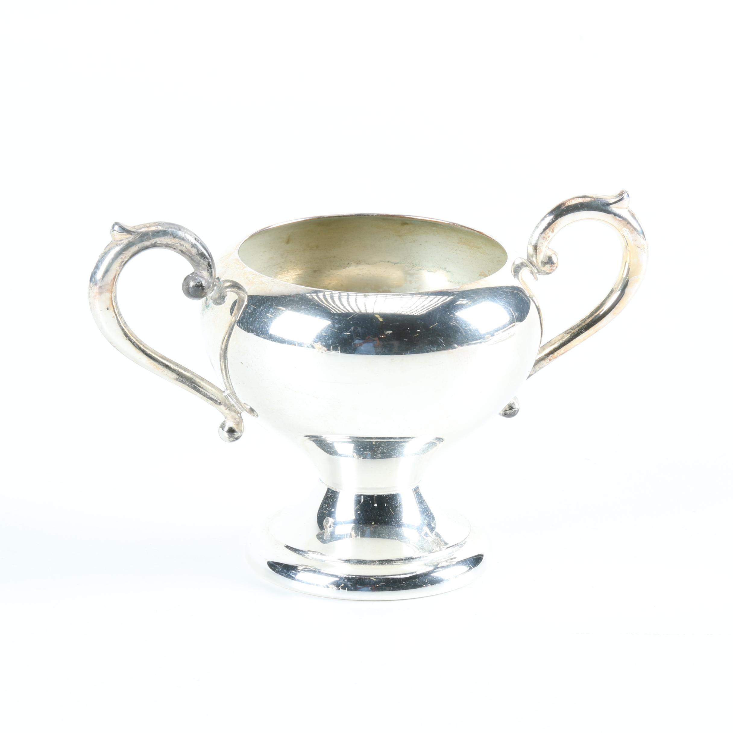 Ornate Silver Plate Servingware Featuring Oneida