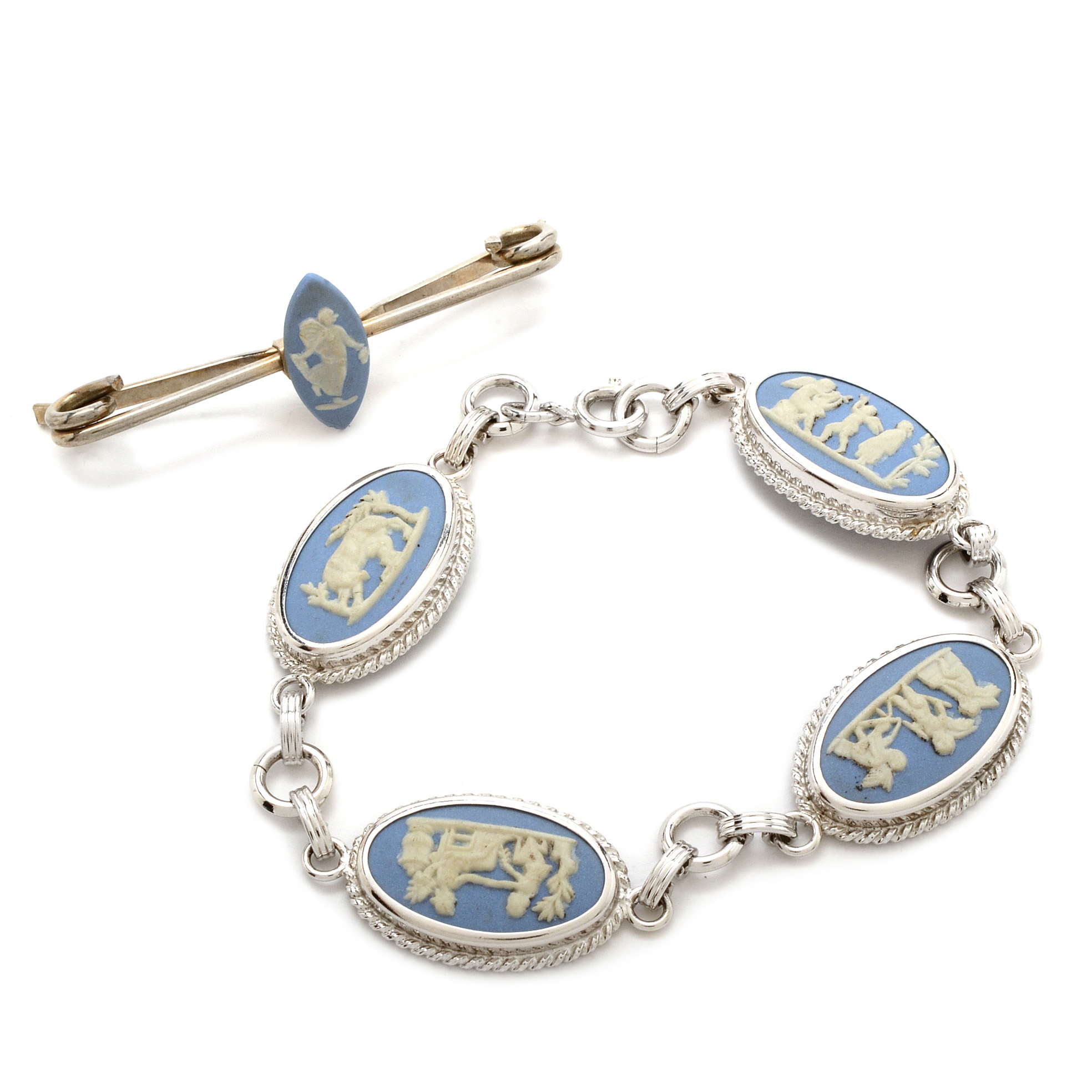 Assortment of Vintage Wedgwood Costume Jewelry