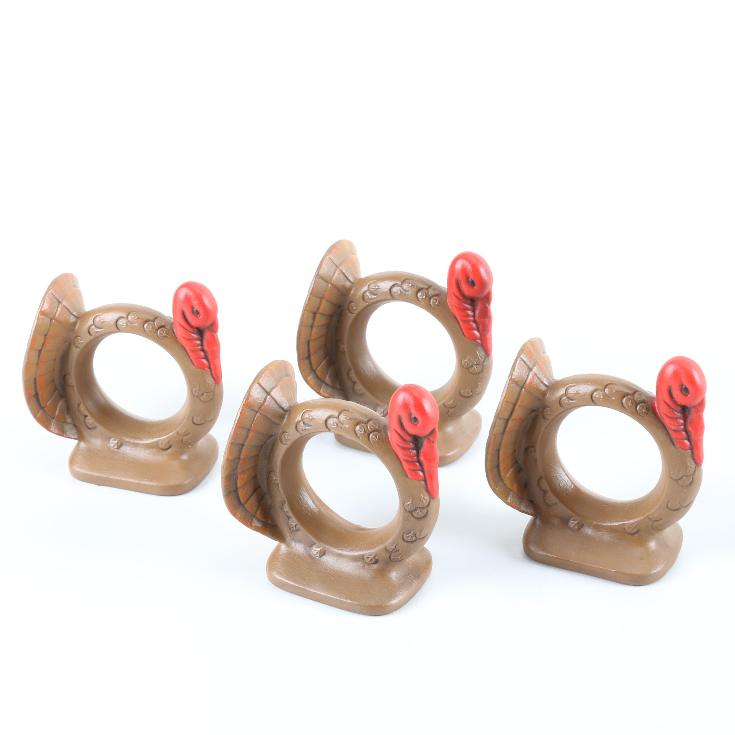 Ceramic Seasonal Napkin Rings