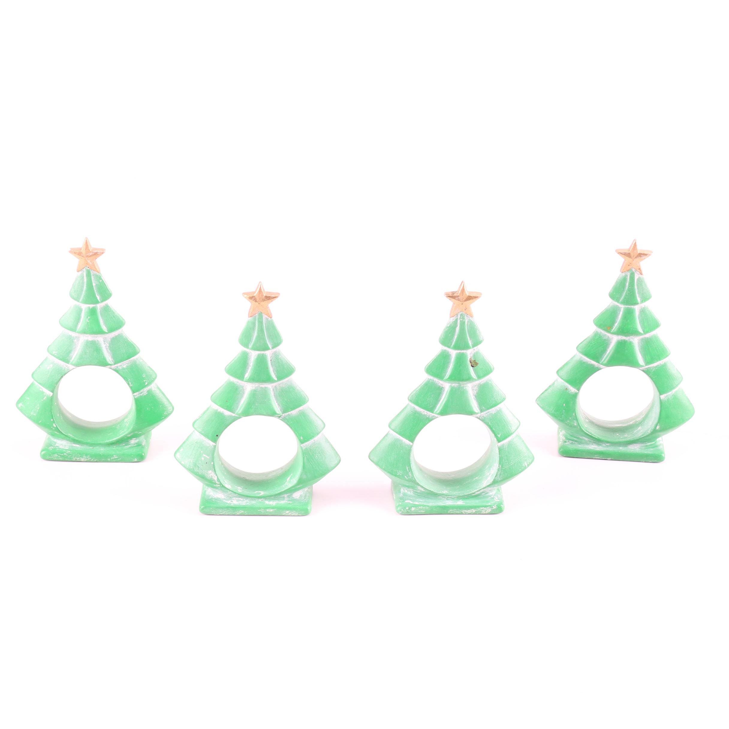 Ceramic Seasonal Napkin Rings