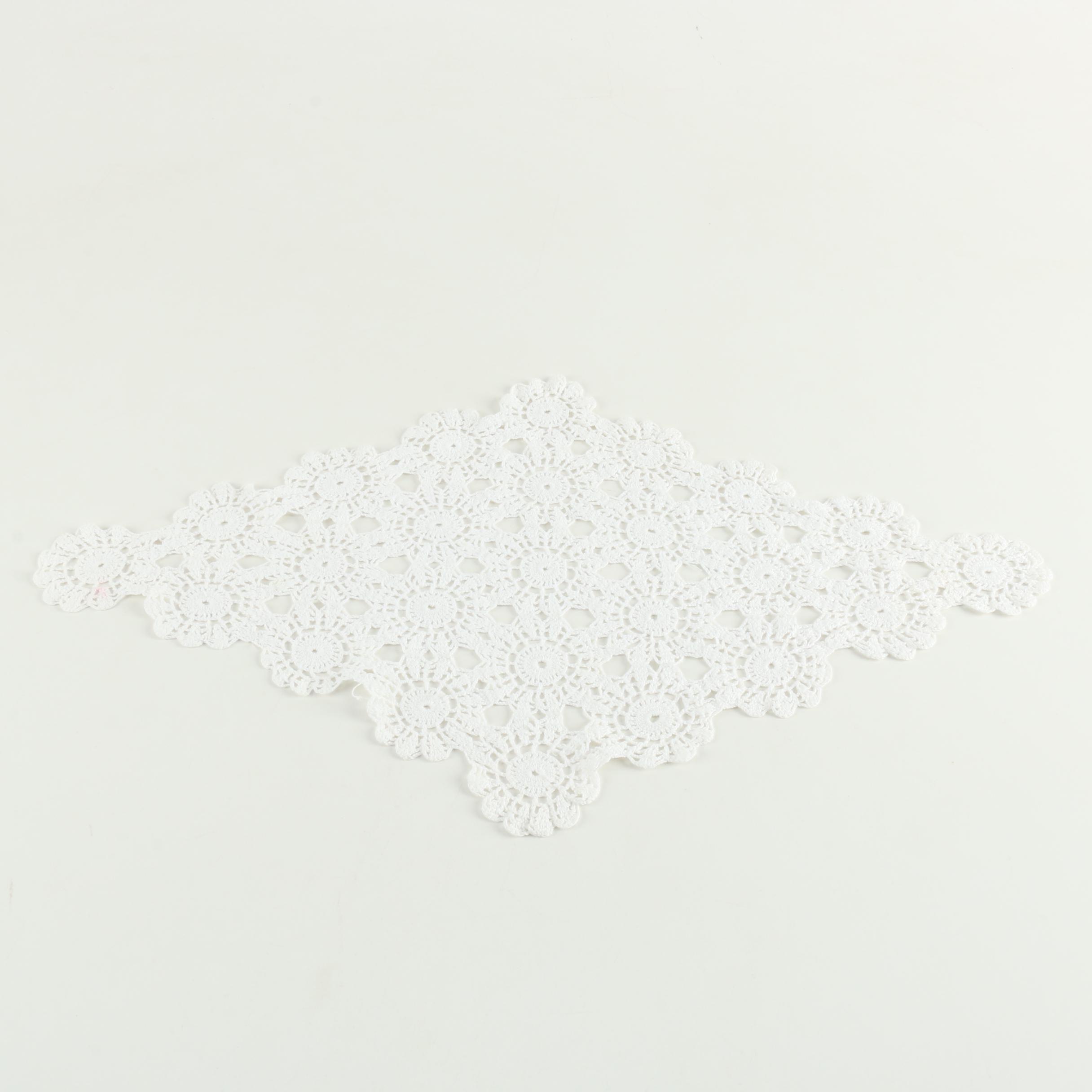 Lace Doilies and Table Runners