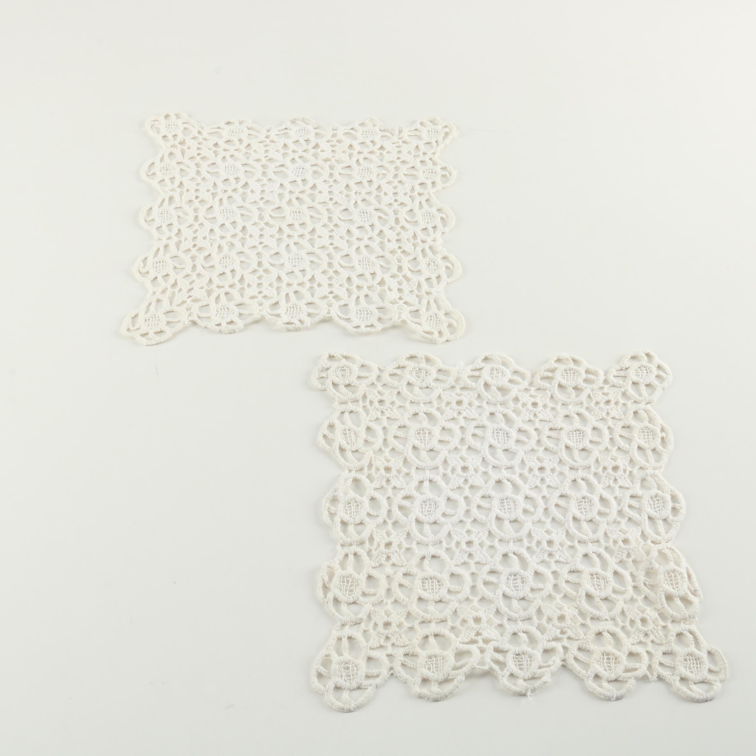 Lace Doilies and Table Runners