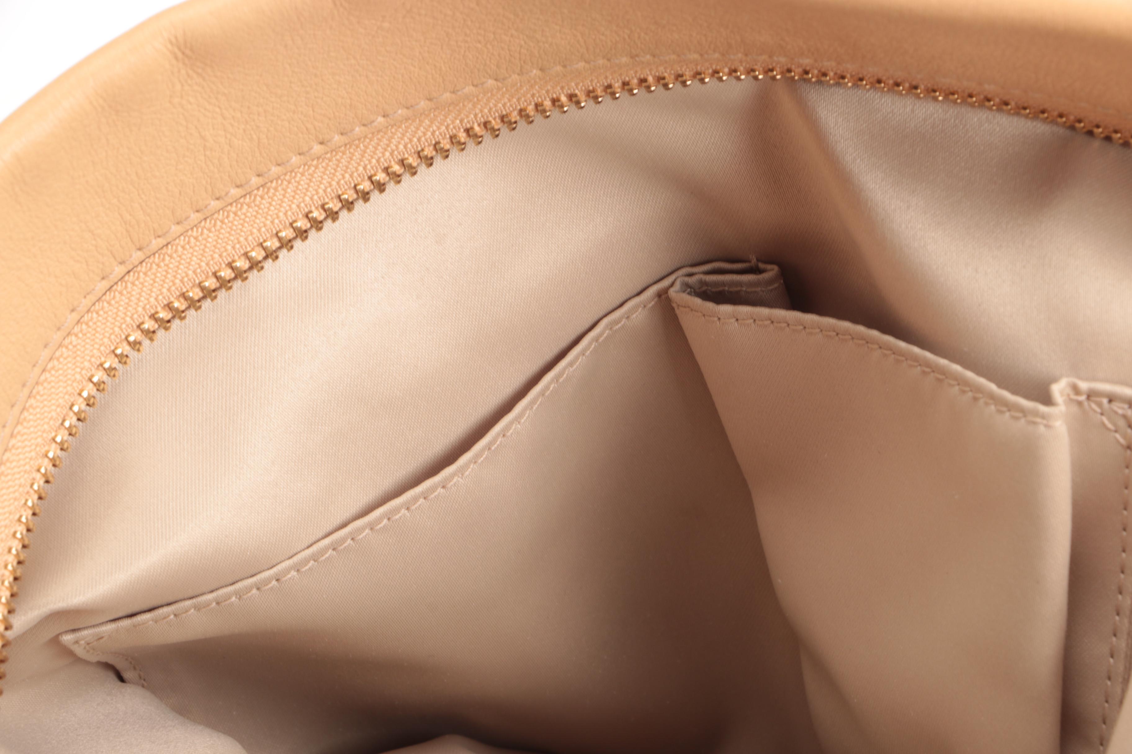 Coach Carly Leather Hobo Bag