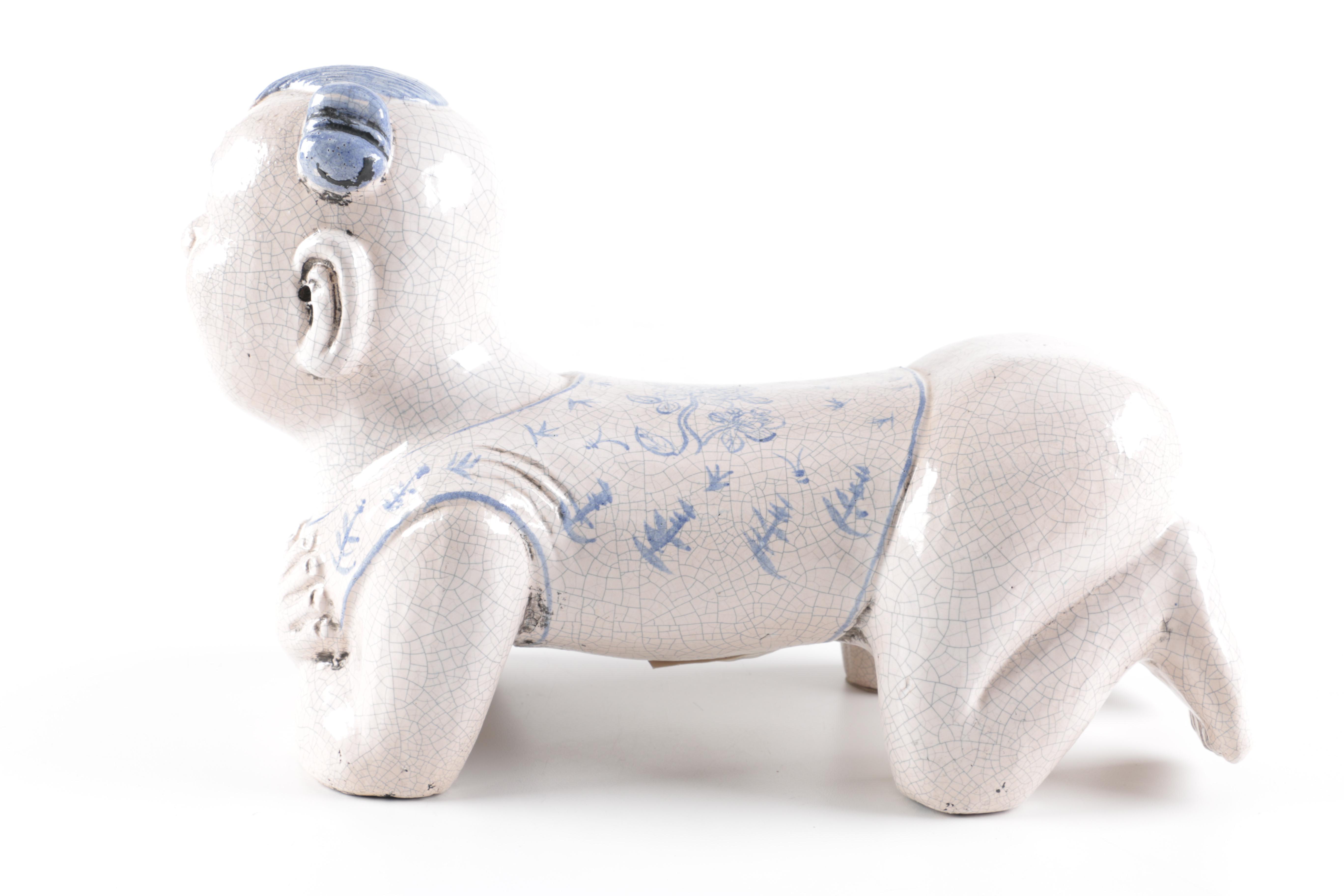 Chinese Ceramic Pillow