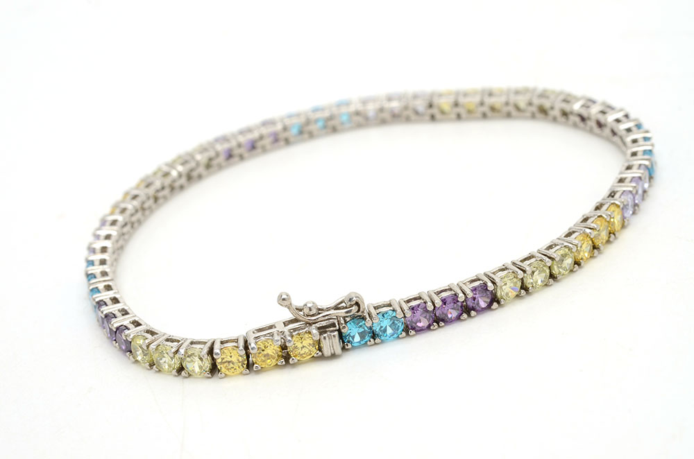 Collection of Sterling Silver Cubic Zirconia Jewelry