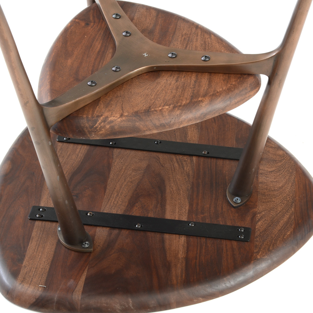 Mid Century Modern Guitar Pick Side Table