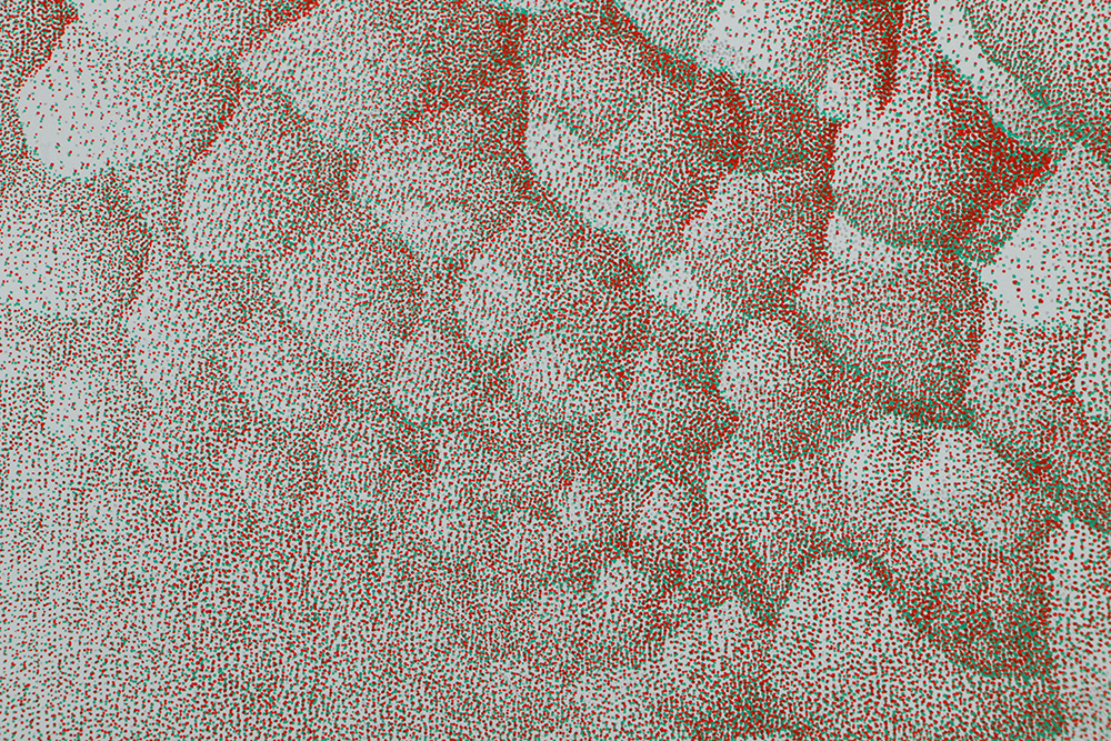 Jerry Miller Limited Edition Serigraph on Paper "Rocks in Red & Green"