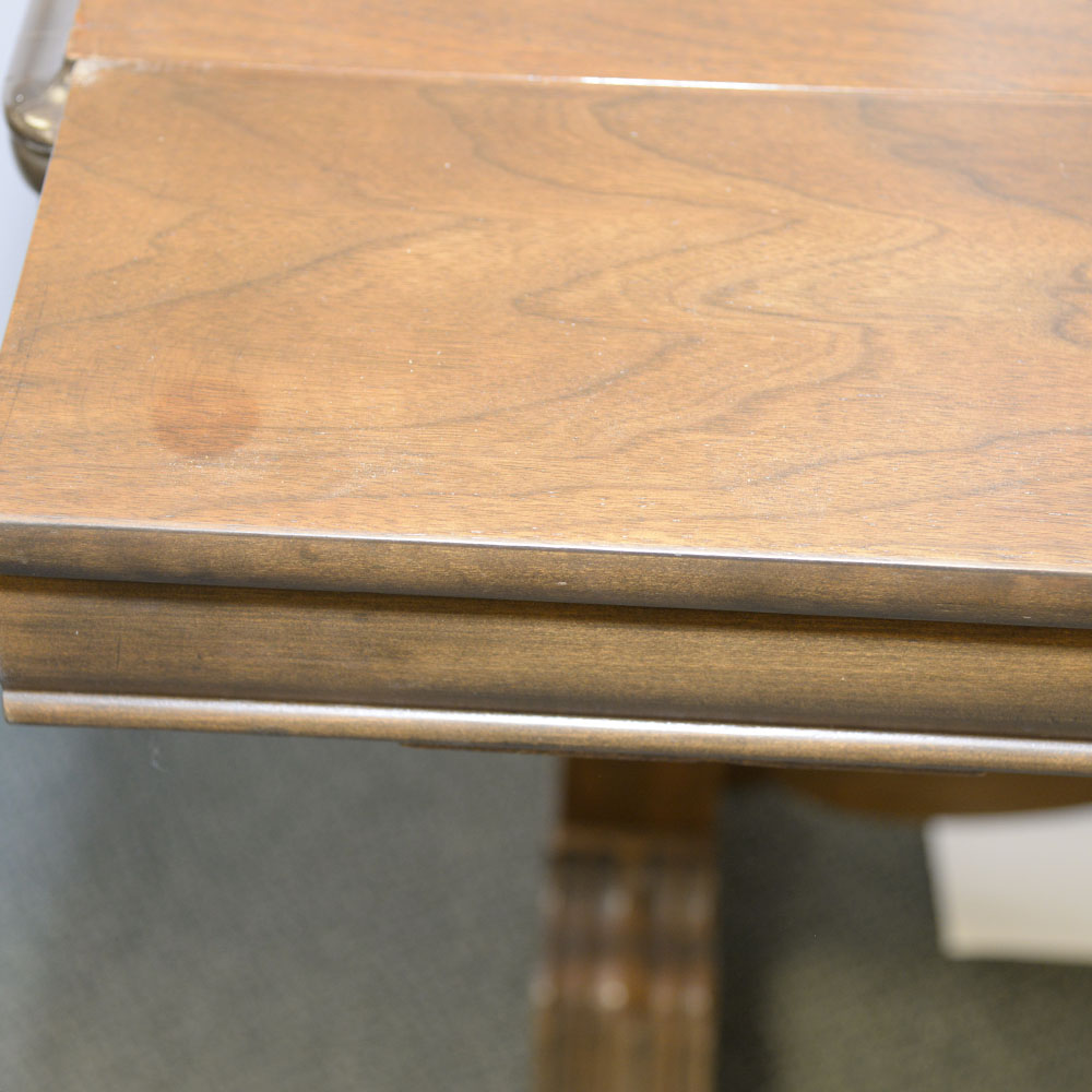 Circa 1930 Trestle Sideboard Table by Tudor Duplex
