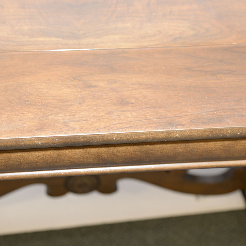 Circa 1930 Trestle Sideboard Table by Tudor Duplex