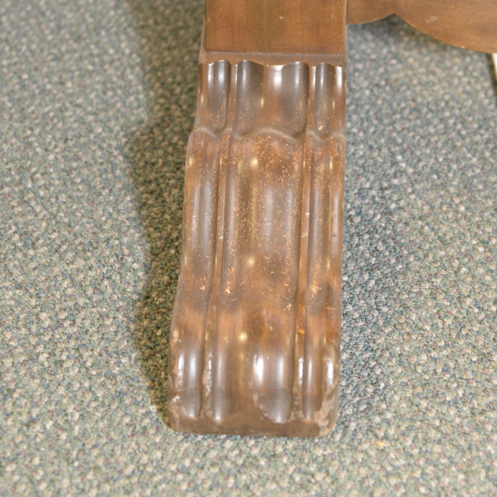 Circa 1930 Trestle Sideboard Table by Tudor Duplex