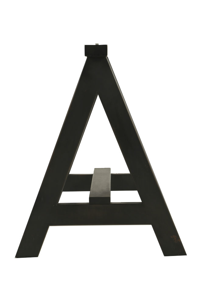 Ralph Lauren Stainless Steel Highbridge Desk Legs