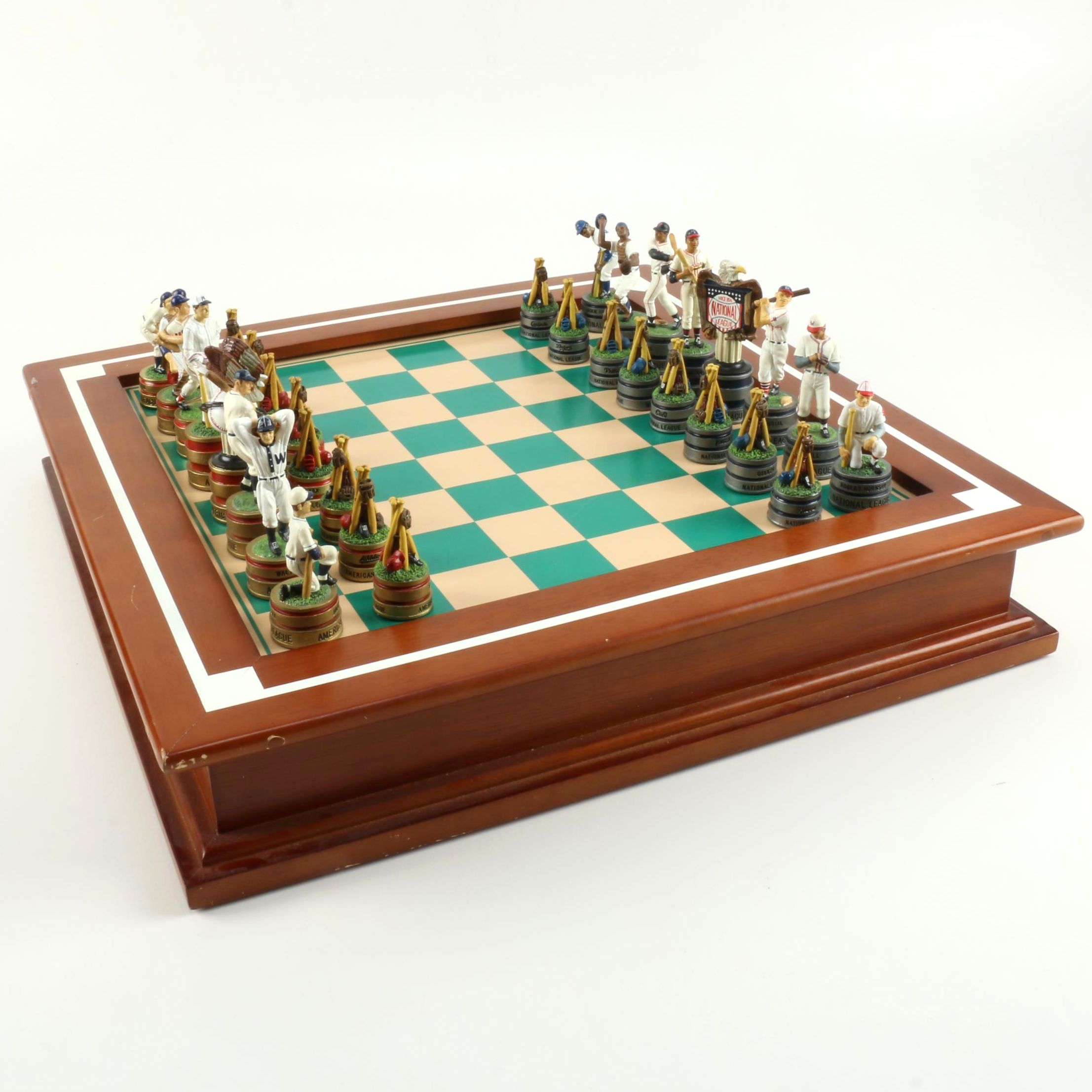 Danbury Mint Major League Baseball Chess Set