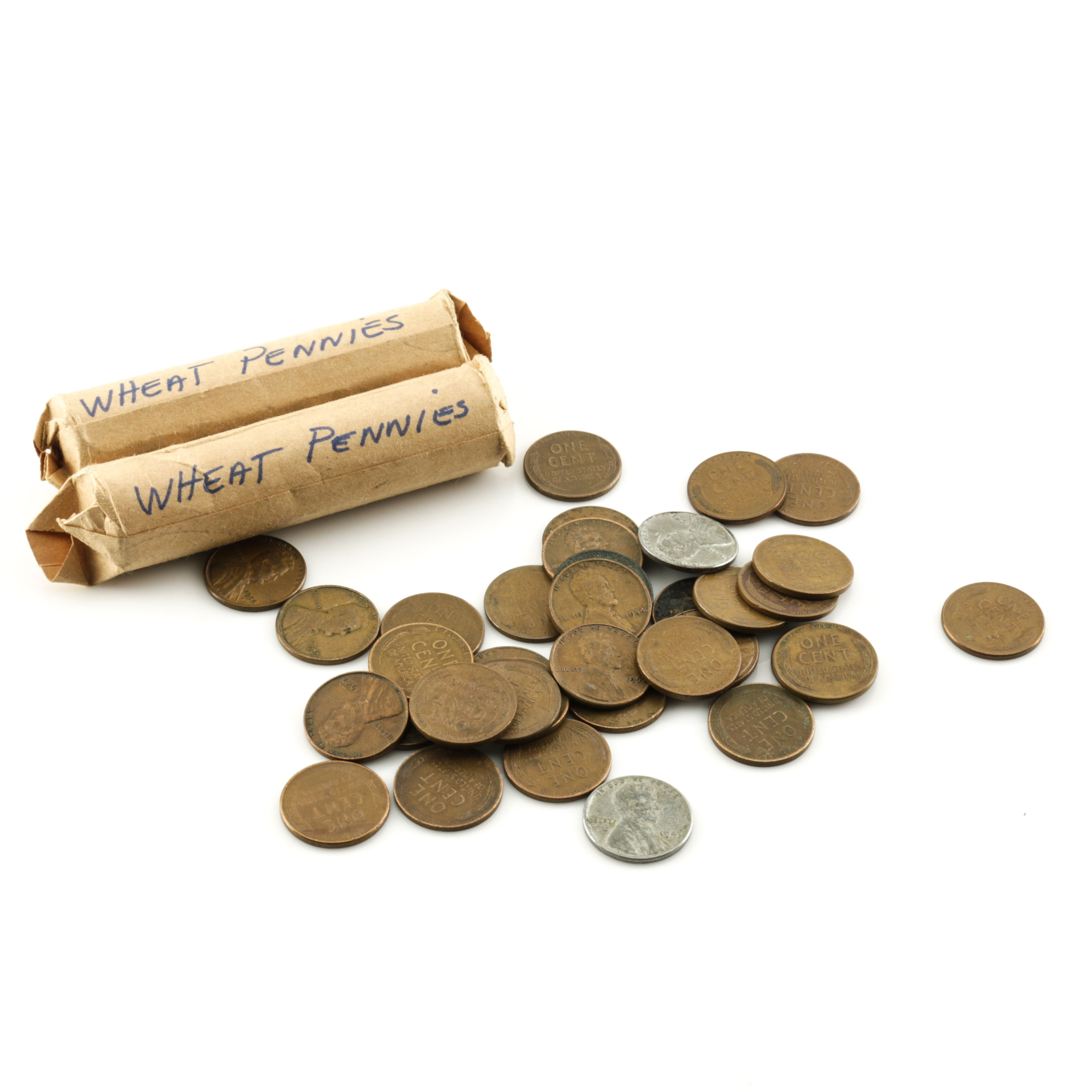 135 Lincoln Wheat Cents