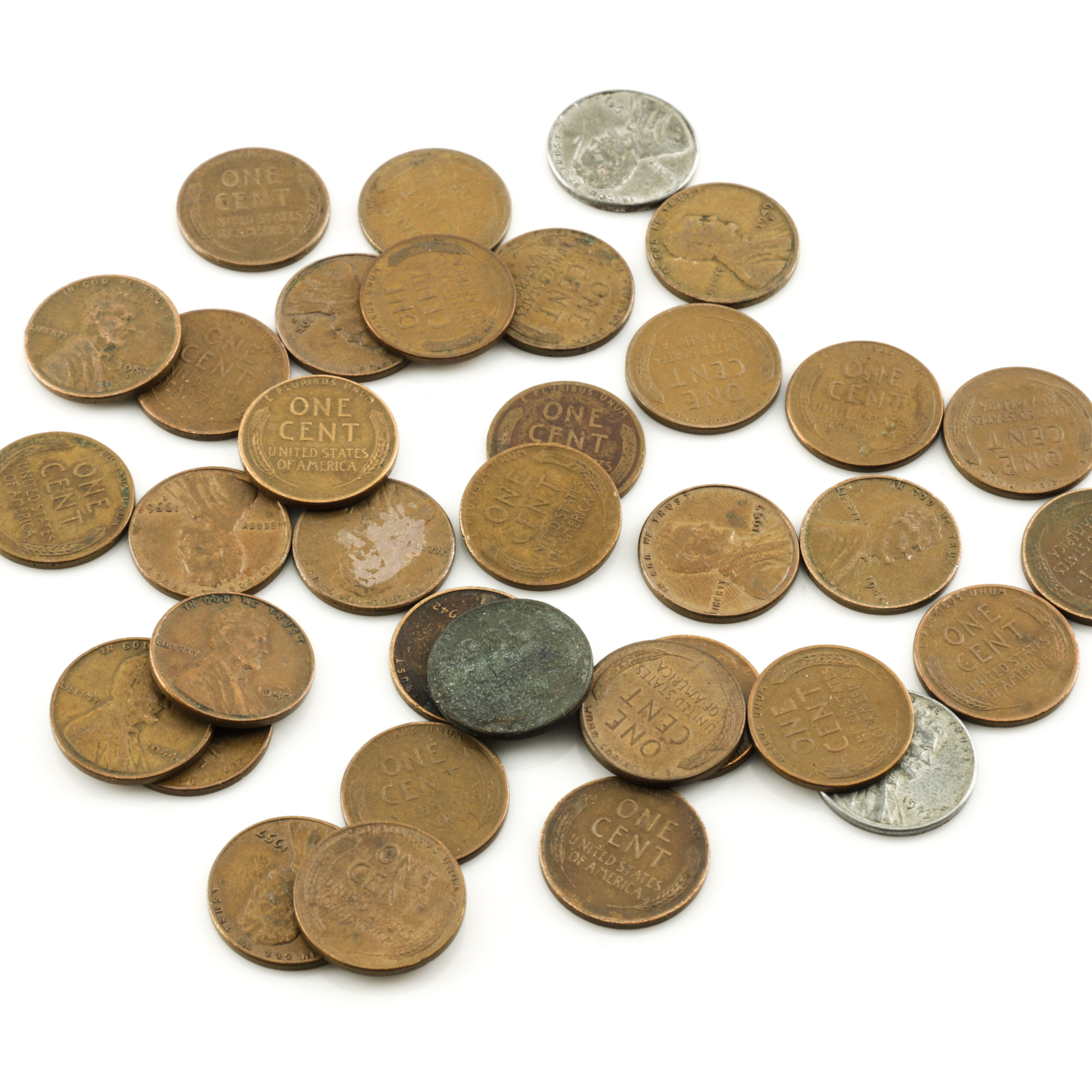 135 Lincoln Wheat Cents