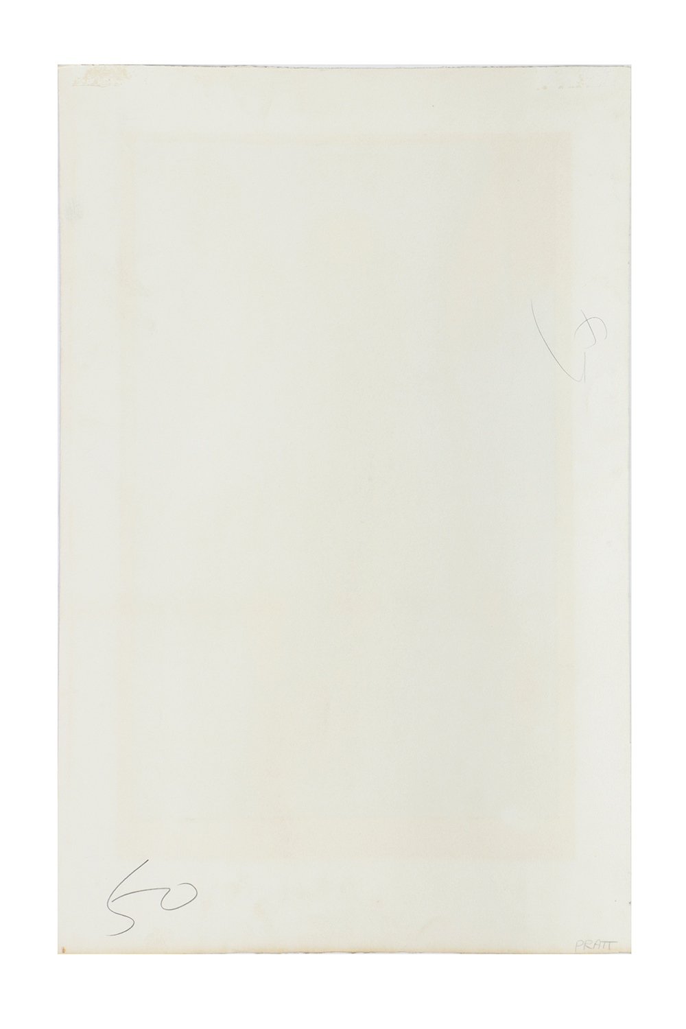 Limited Edition Etching on Paper "Man in Retrospect"