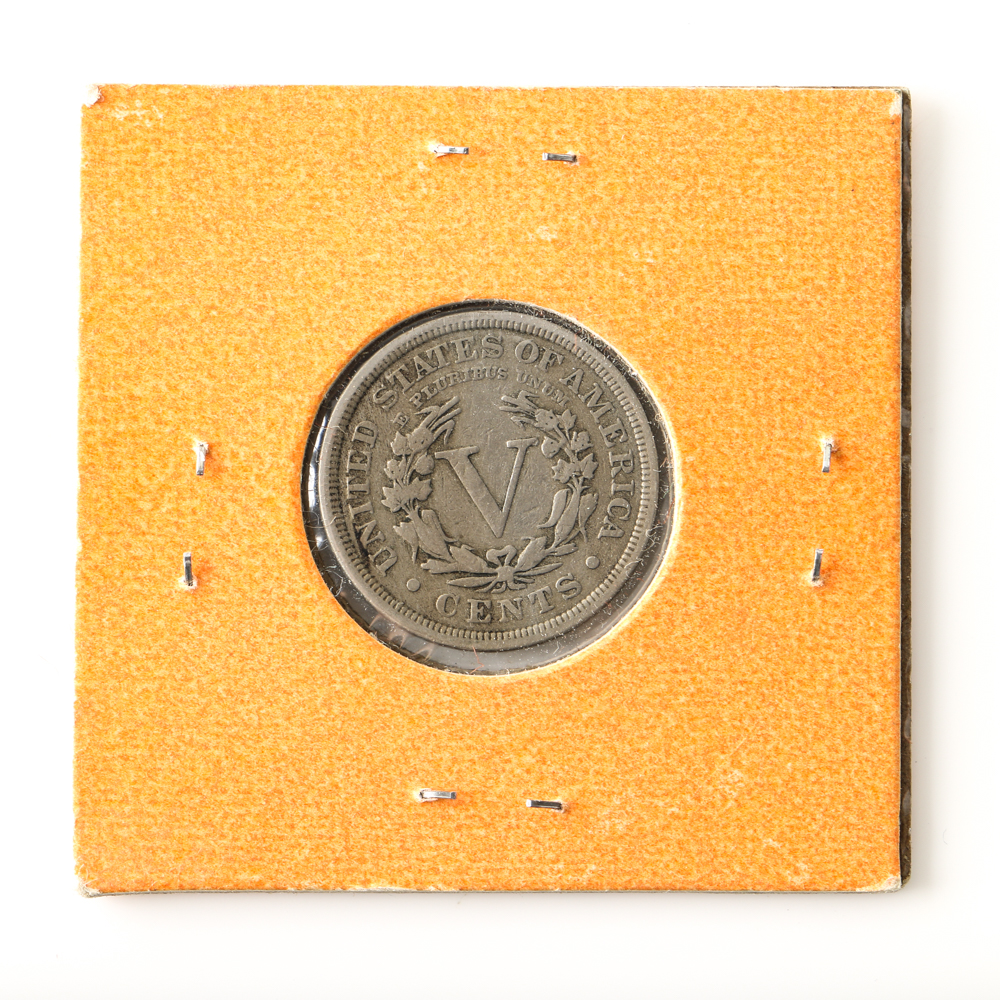 Three Liberty Head "V" Nickels