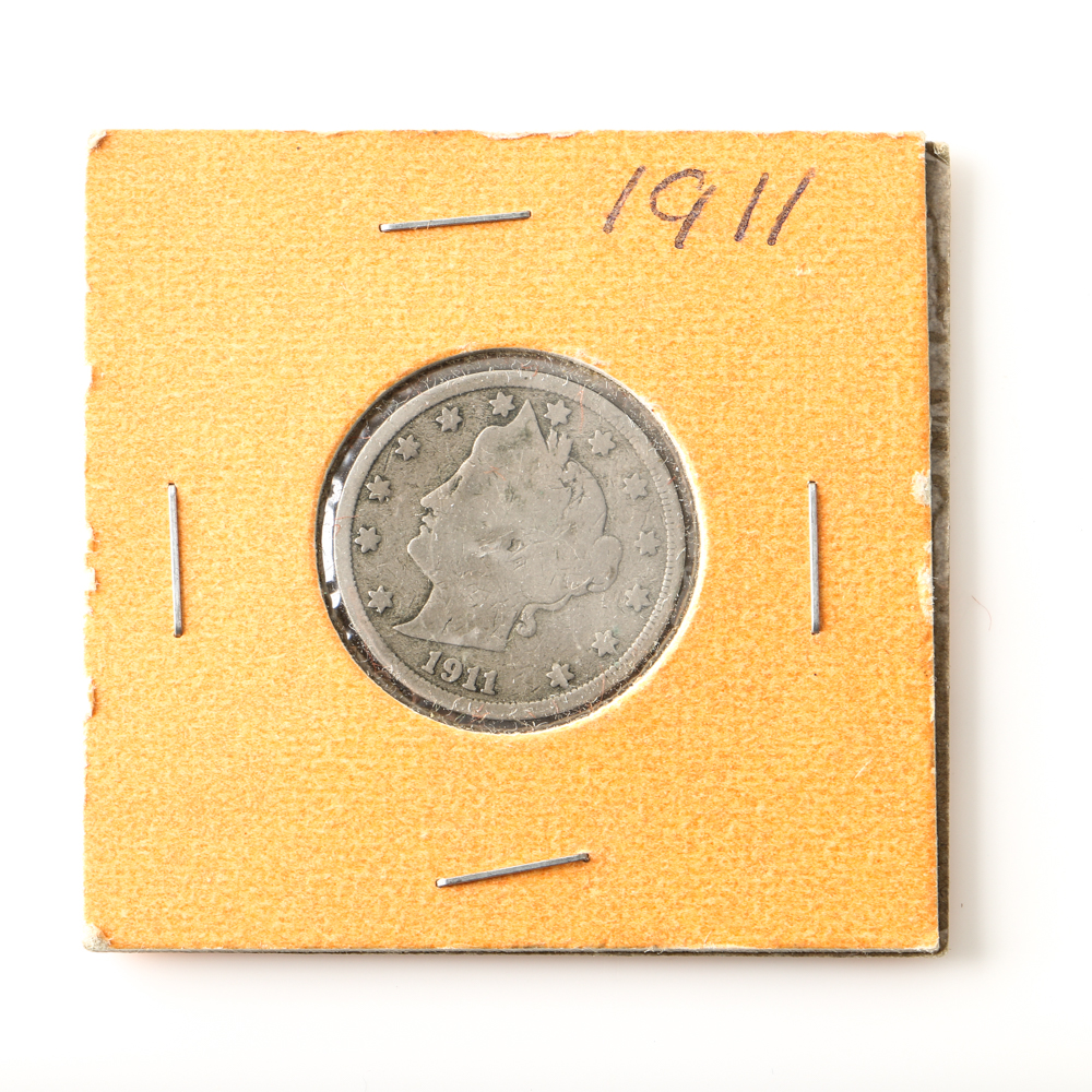 Three Liberty Head "V" Nickels