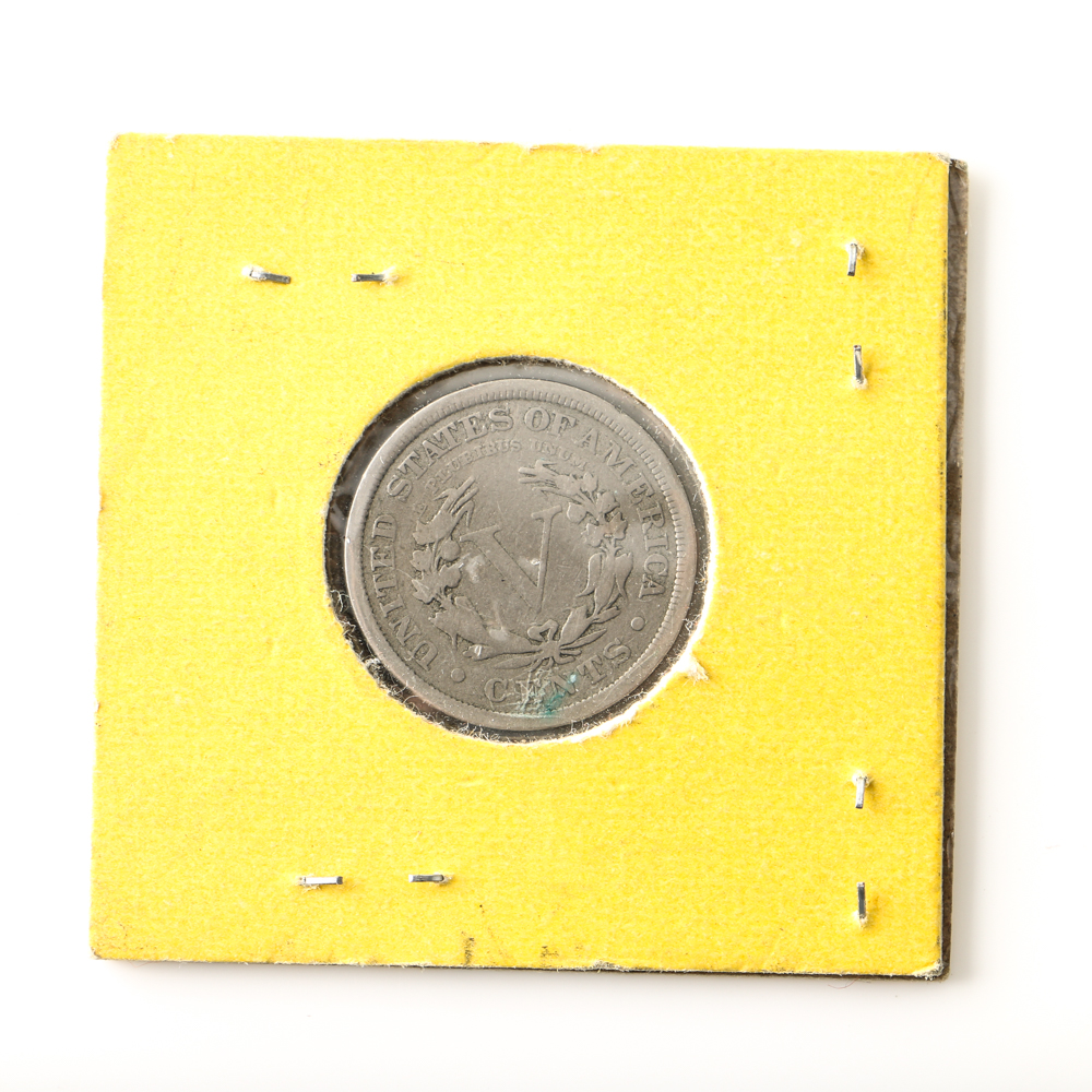 Three Liberty Head "V" Nickels