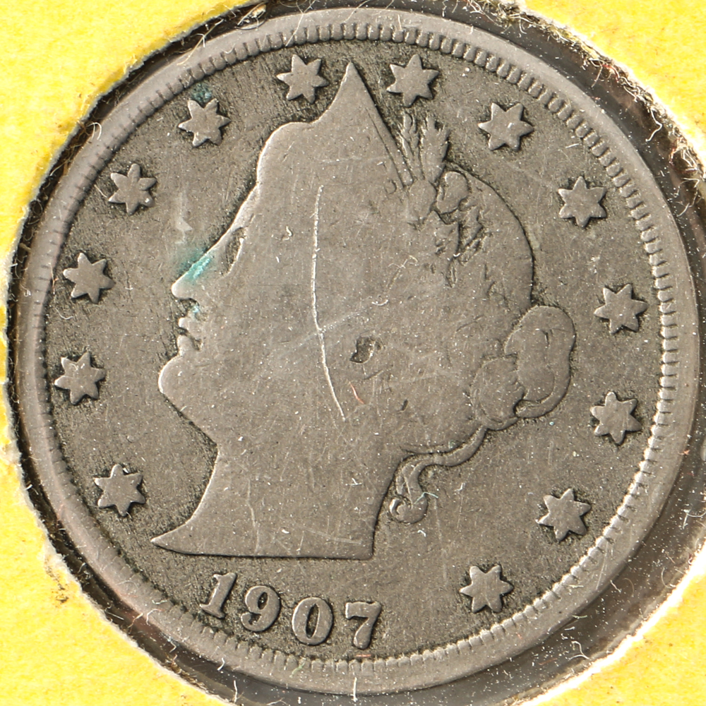 Three Liberty Head "V" Nickels
