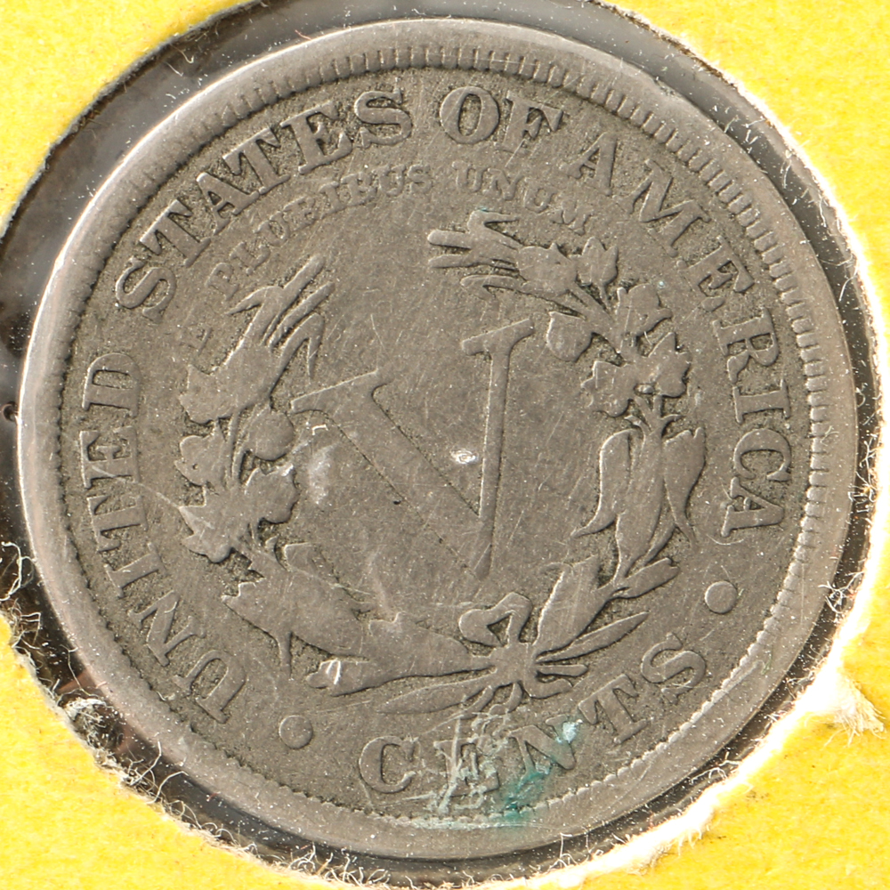 Three Liberty Head "V" Nickels