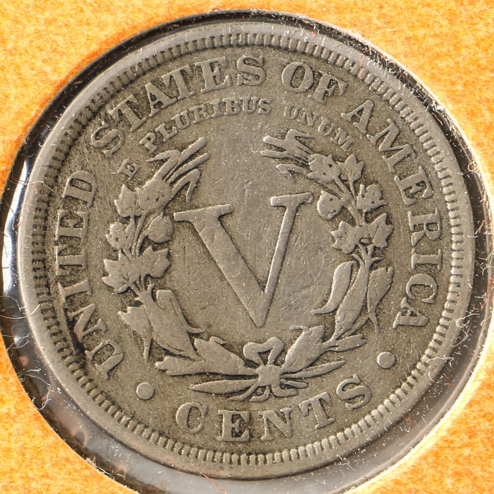 Three Liberty Head "V" Nickels