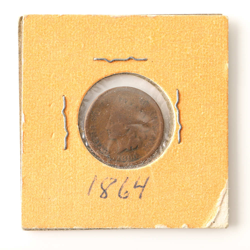 Three Indian Head Cents