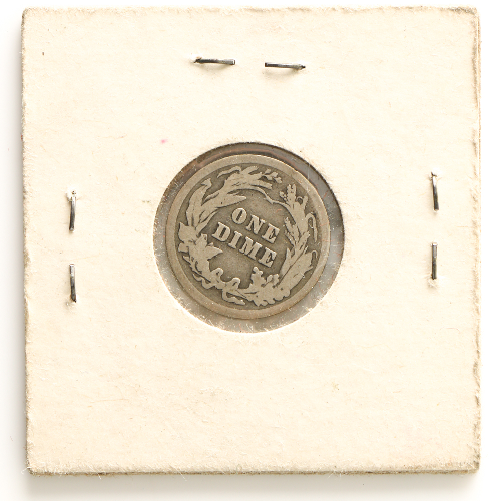 Fifty Mercury Silver Dimes