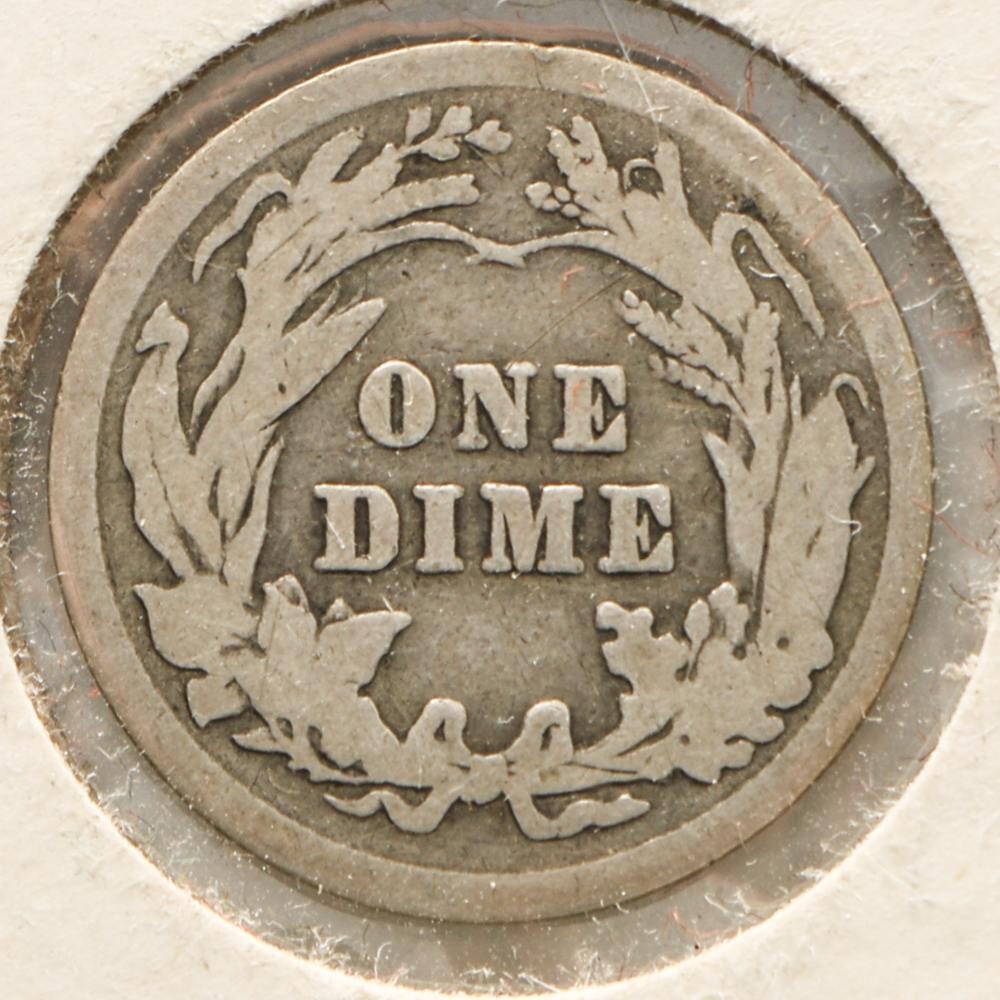 Fifty Mercury Silver Dimes