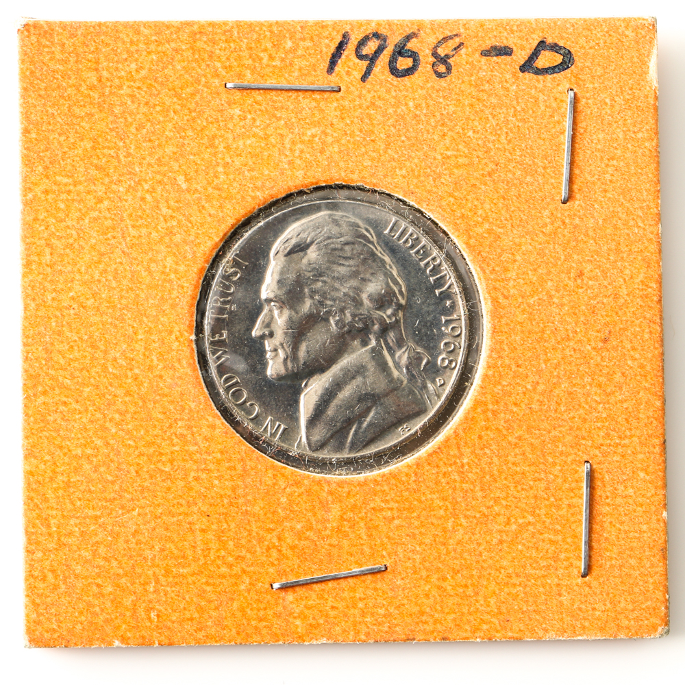 Twenty-Three Vintage Jefferson Nickels