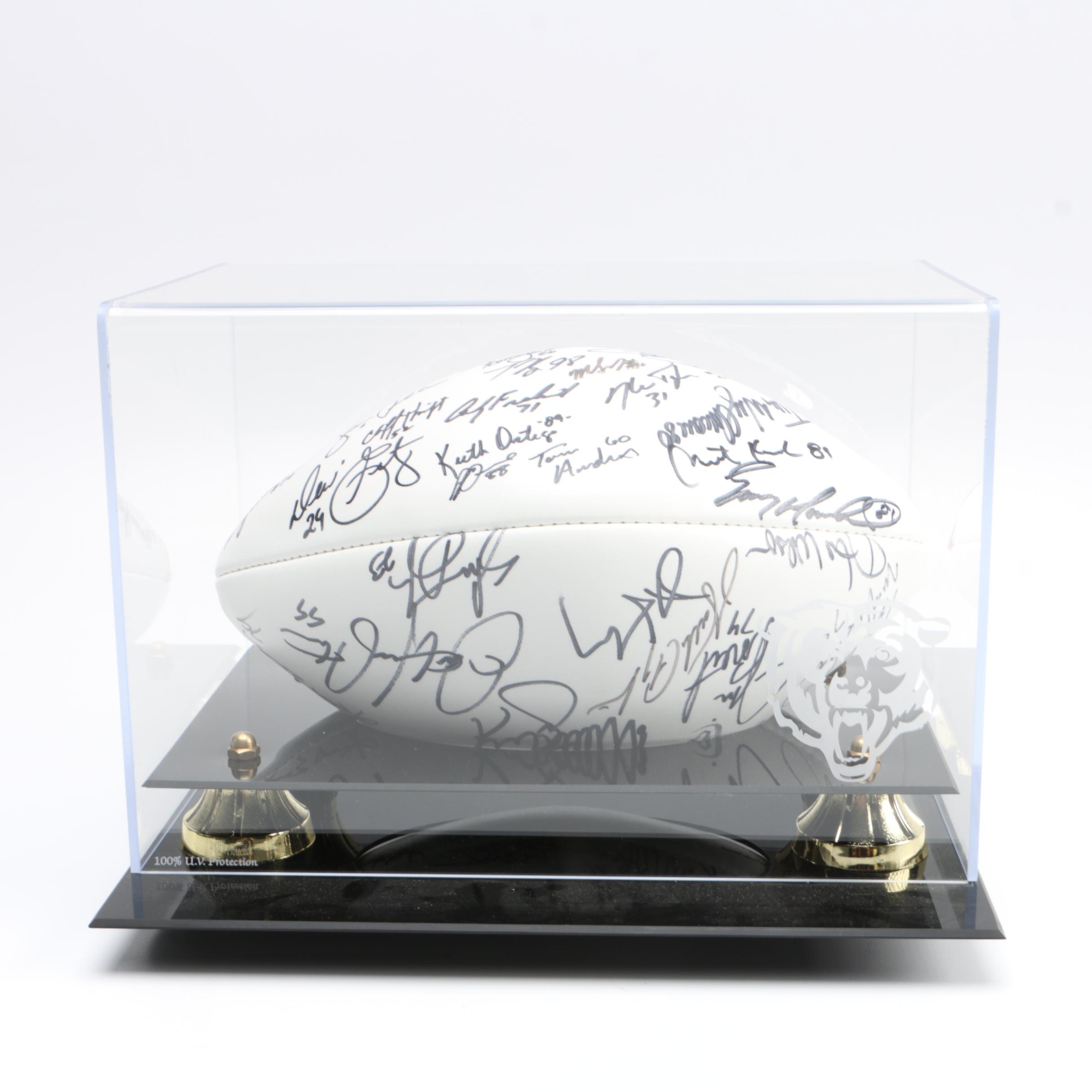 Team Signed Super Bowl XX Champions Chicago Bears 1985